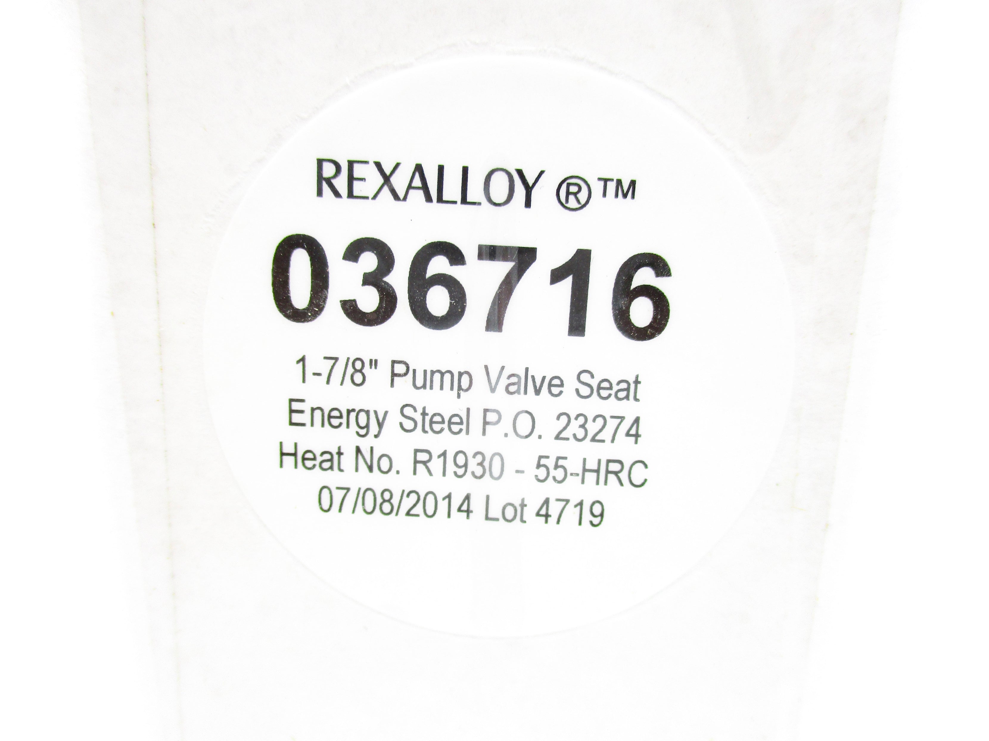 REXALLOY 036716 1-7/8" NSMP