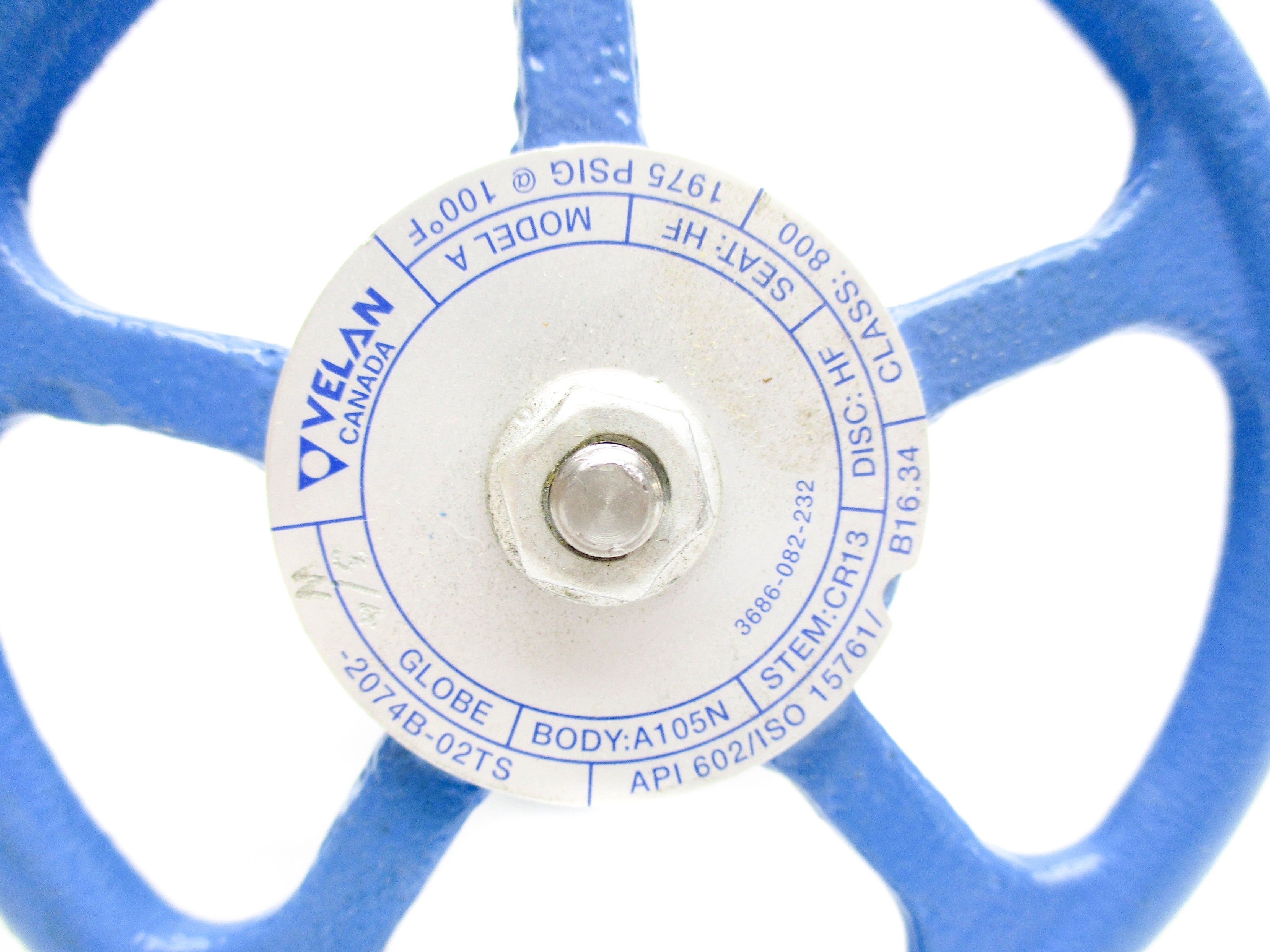 VELAN W-2074B-02TS 1975PSI 3/4" NSNP