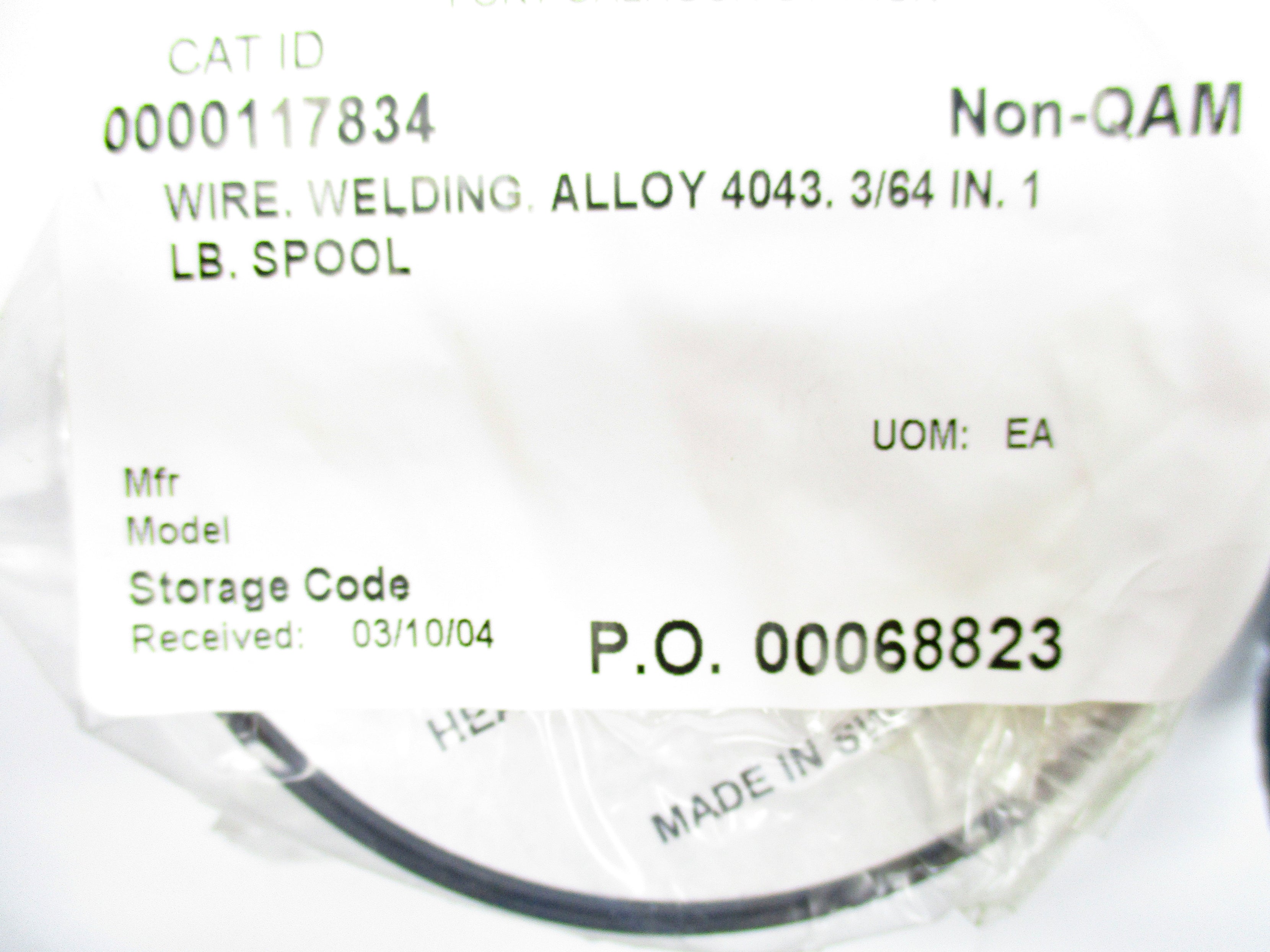 ALLOY 4043 NSNP
