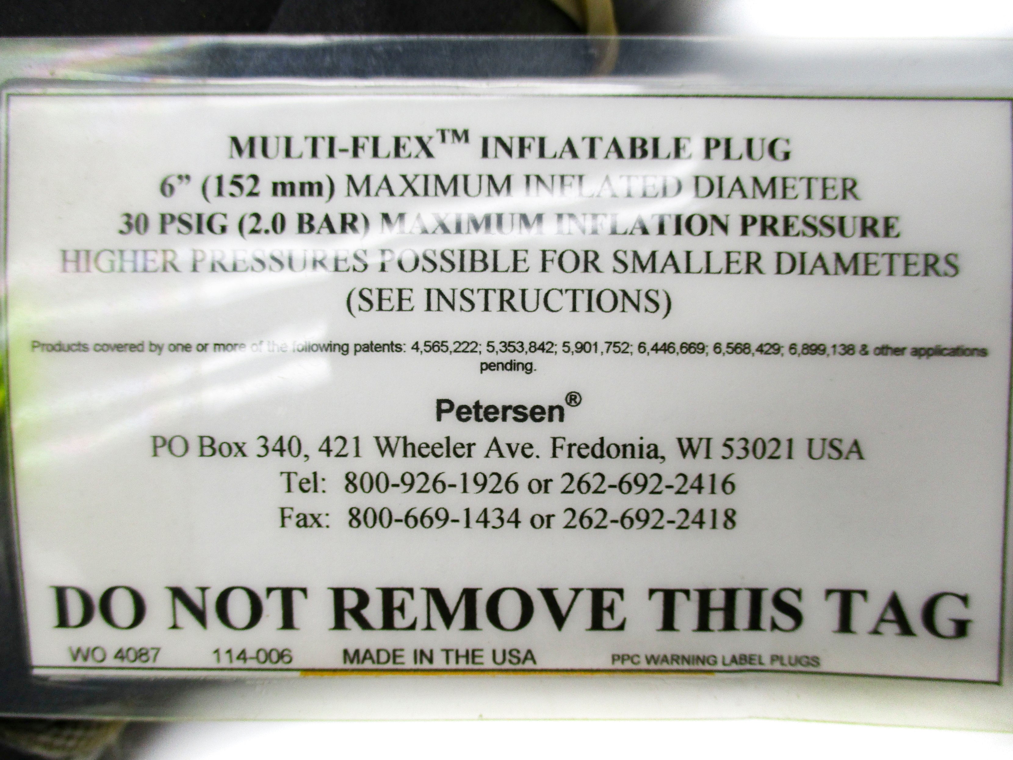 PETERSEN MULTI-FLEX 30PSIG NSNP