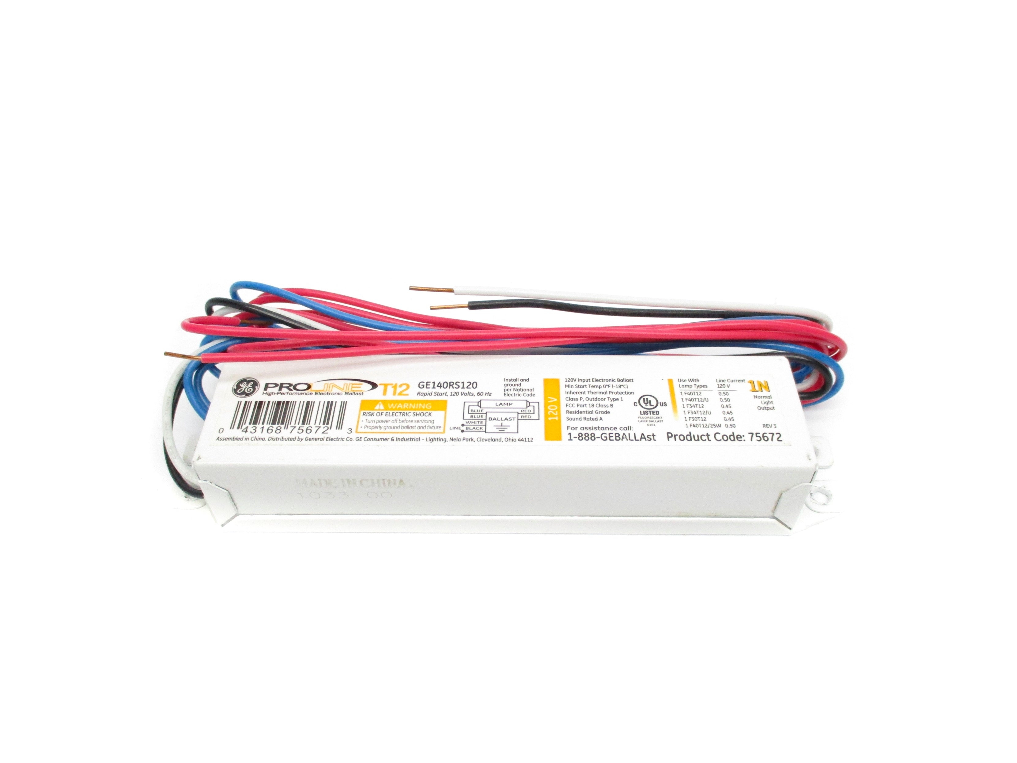 GENERAL ELECTRIC GE140RS120 NSNP