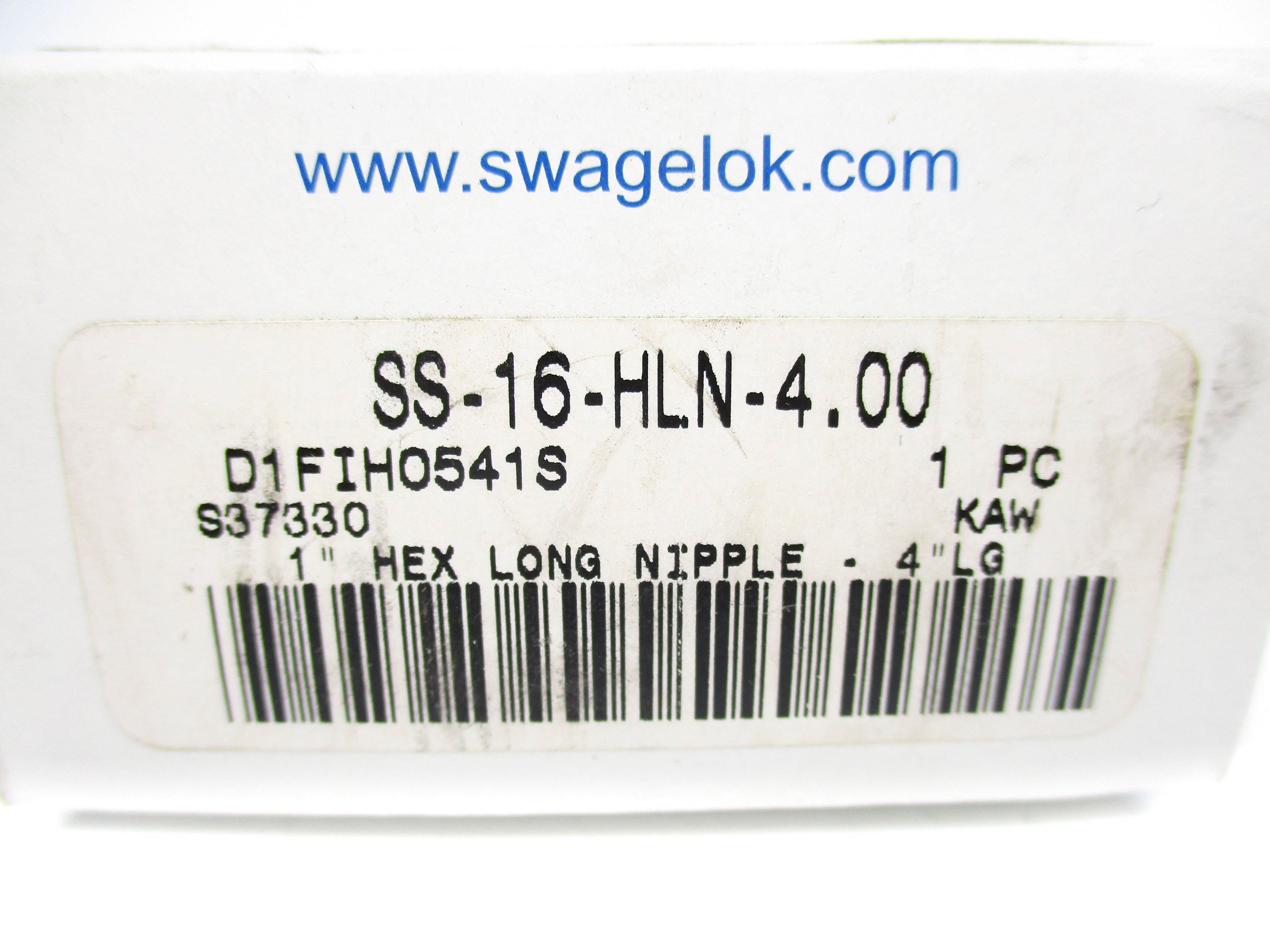 SWAGELOK SS-16-HLN-4.00 NSMP