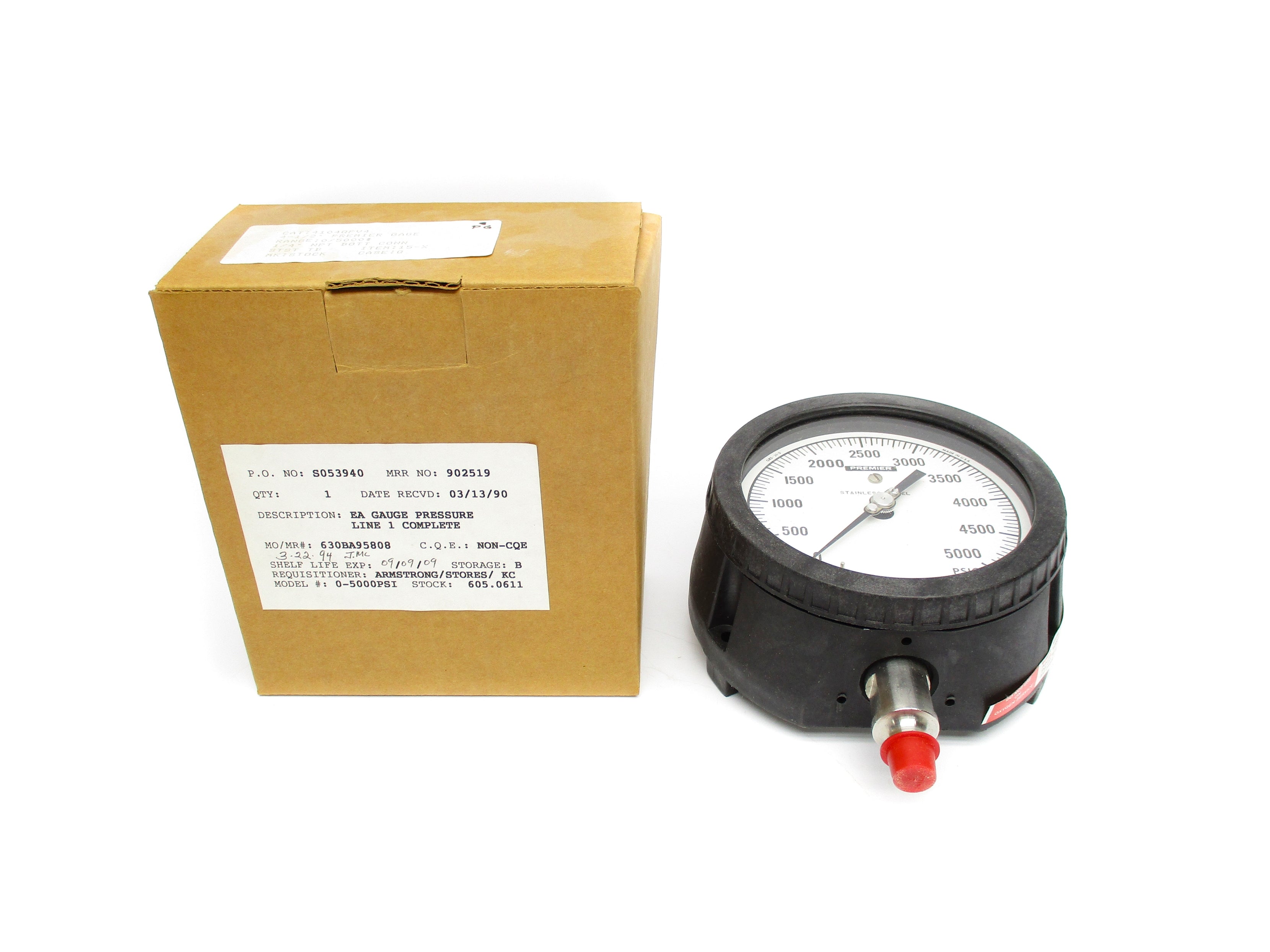 VERSA 4104QPV4 0-5000PSI NSMP