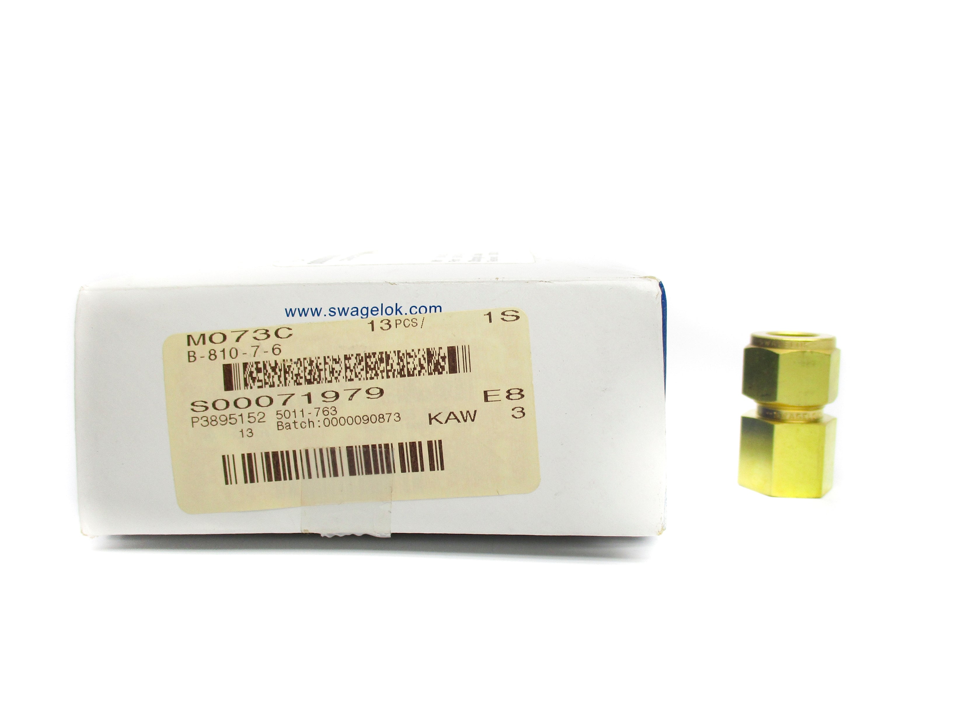SWAGELOK B-810-7-6 (PKG OF 13) NSMP
