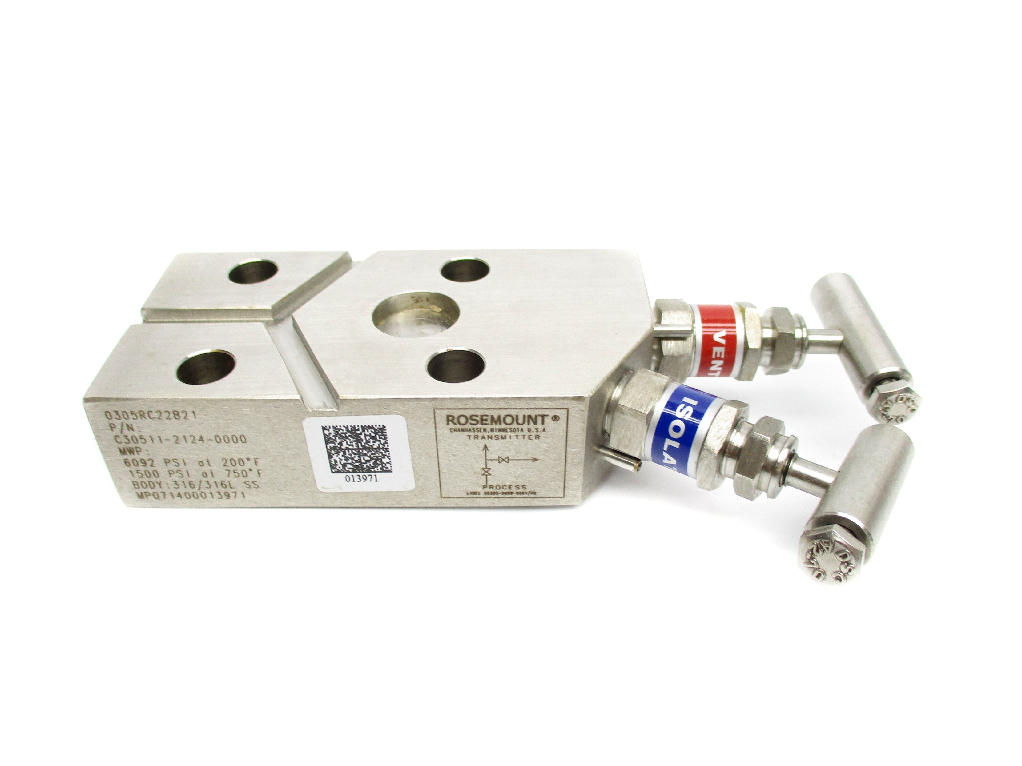 ROSEMOUNT 0305RC22B21 1500/6092PSI NSMP