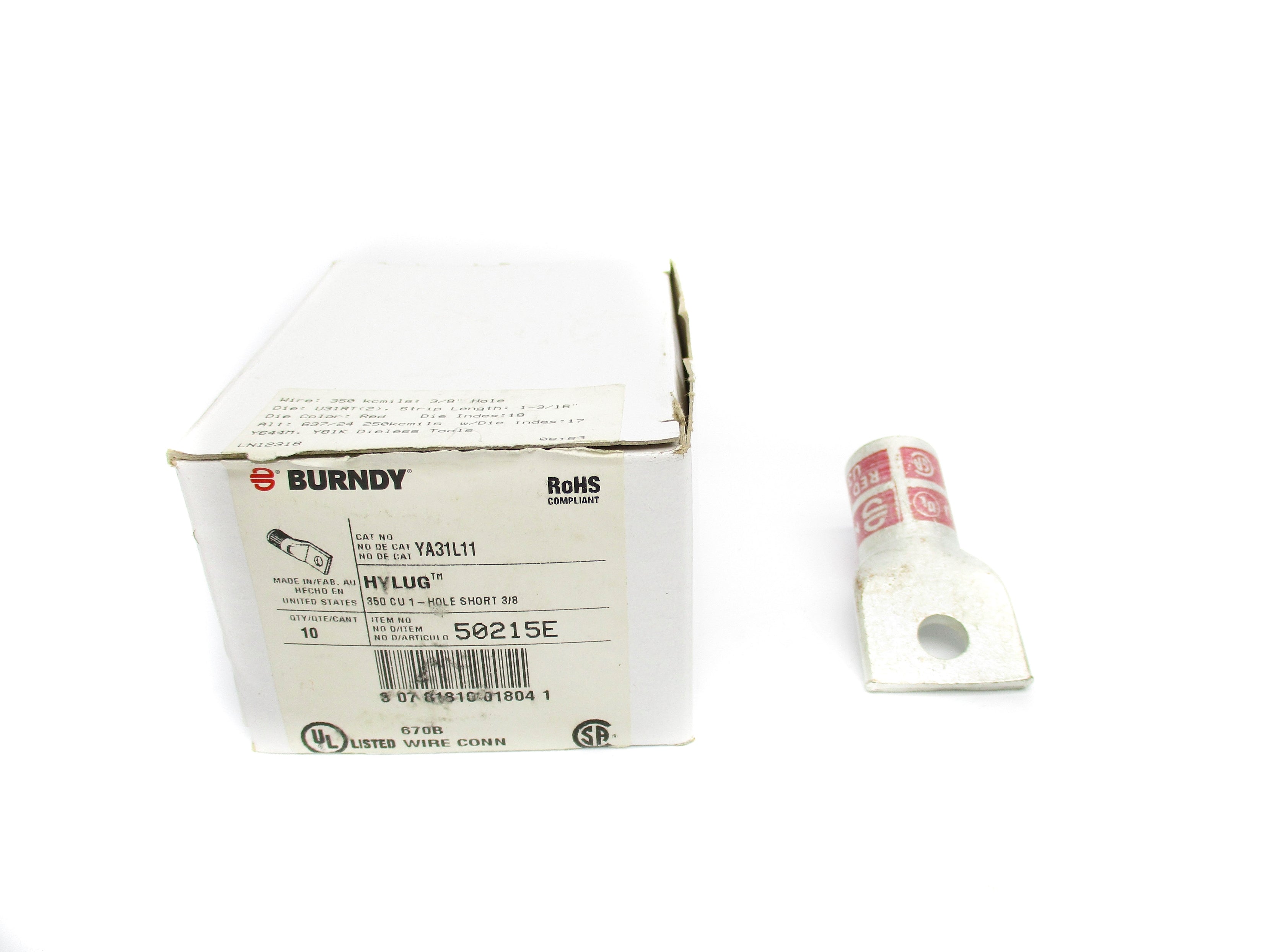 BURNDY YA31L11 (PKG OF 10) NSMP