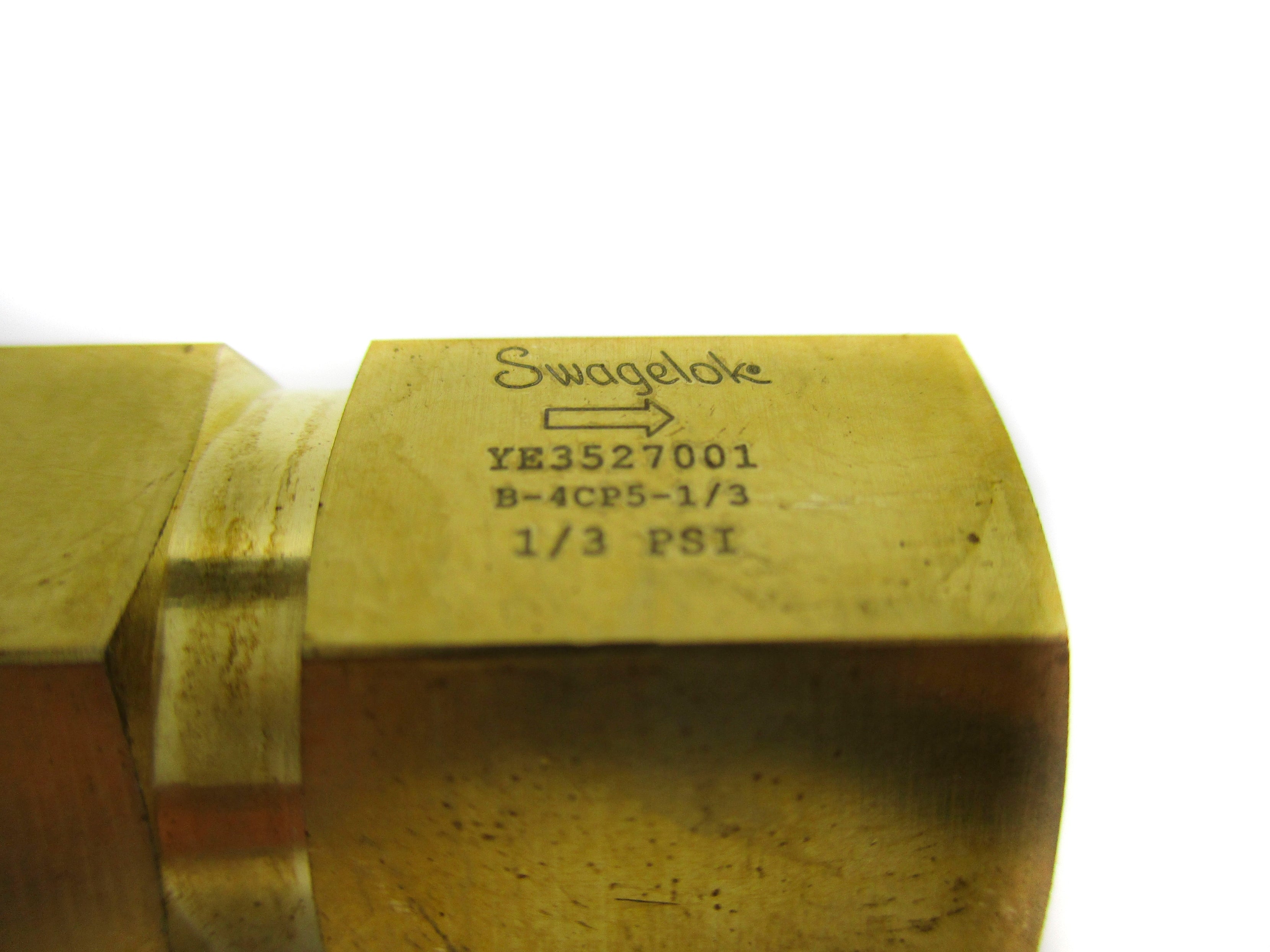 SWAGELOK B-4CP5-1/3 1/3PSI NSNP