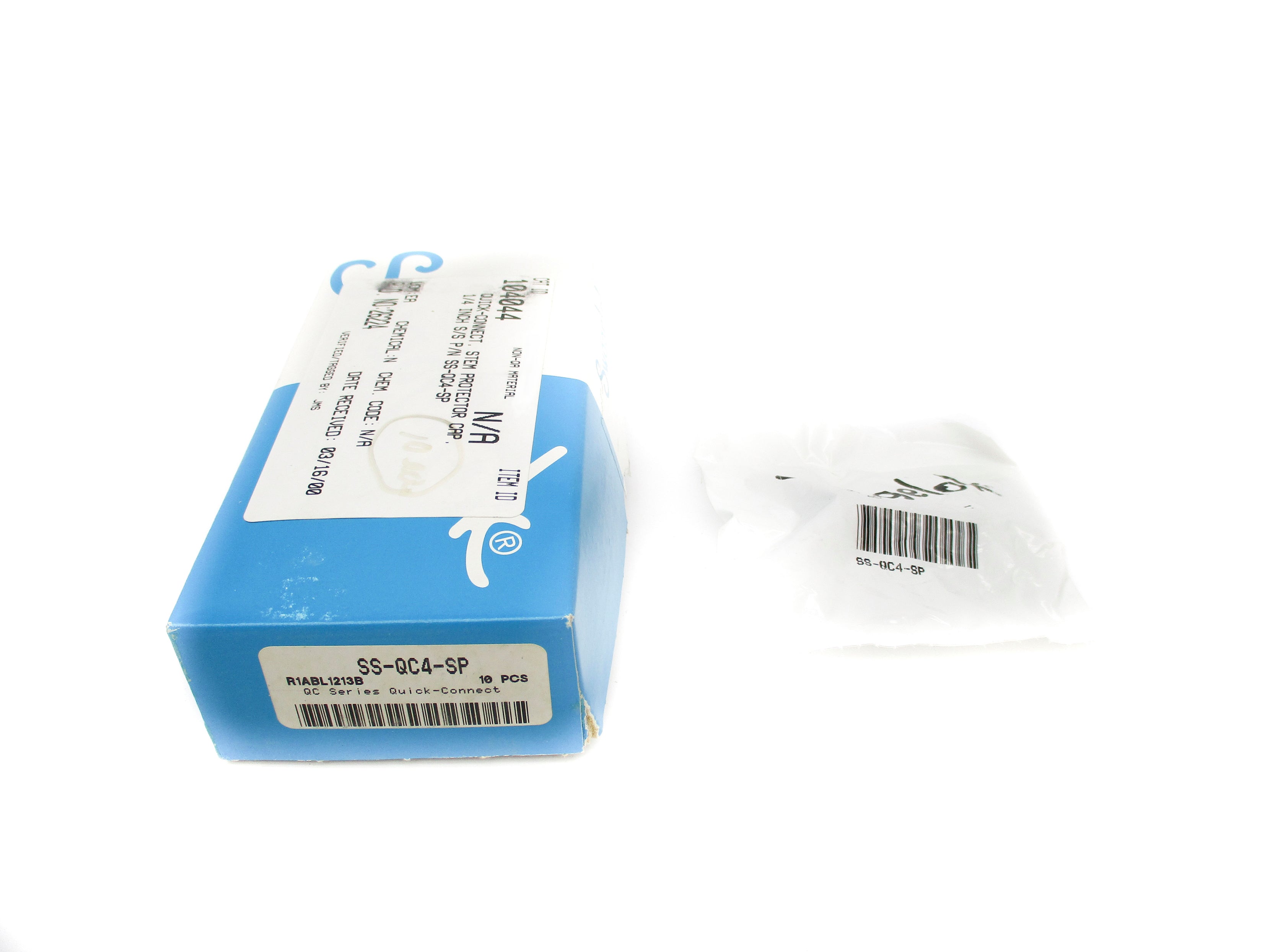SWAGELOK SS-QC4-SP (PKG OF 10) NSMP