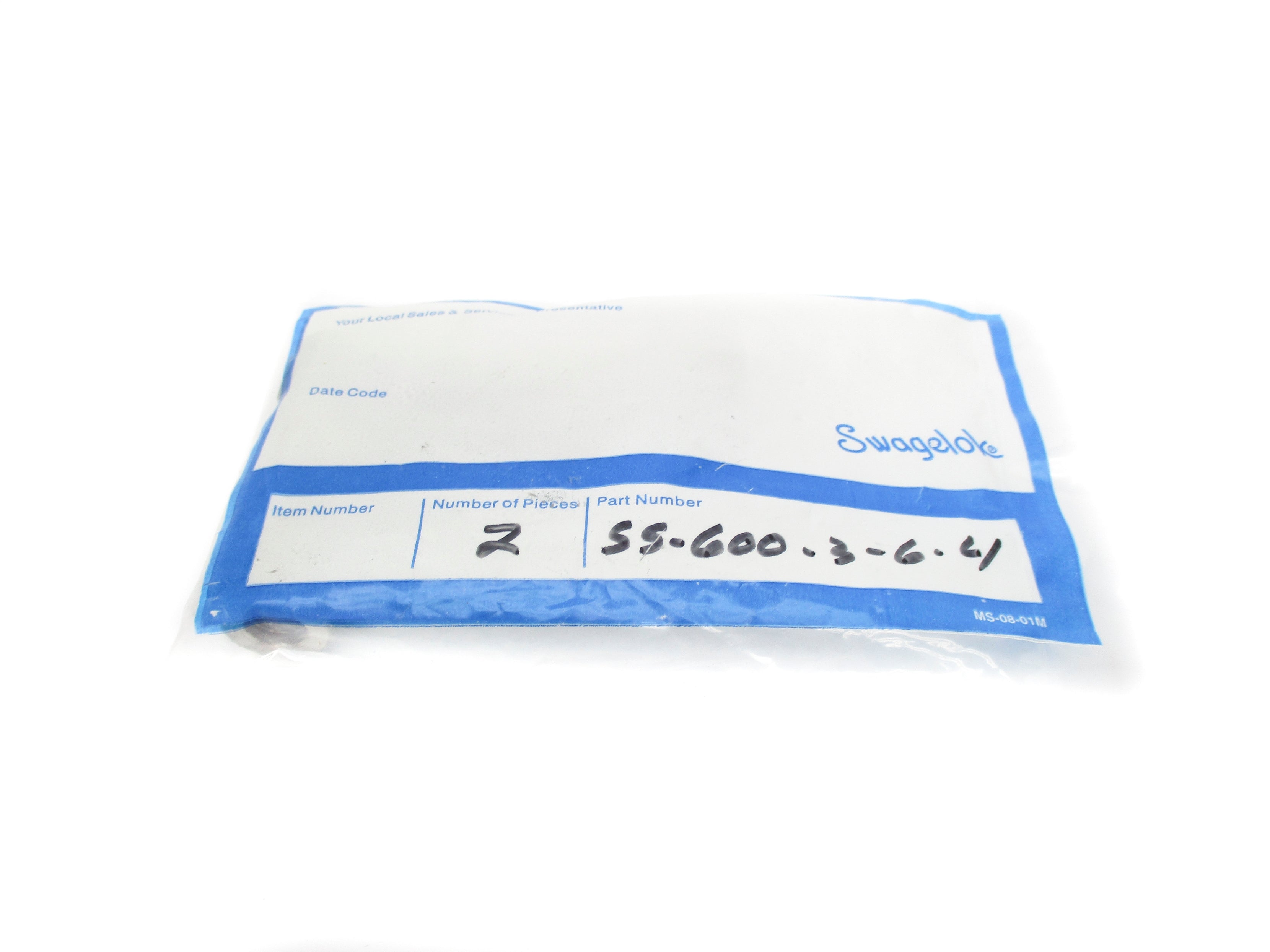 SWAGELOK SS-600-3-6-4 (PKG OF 2) NSMP