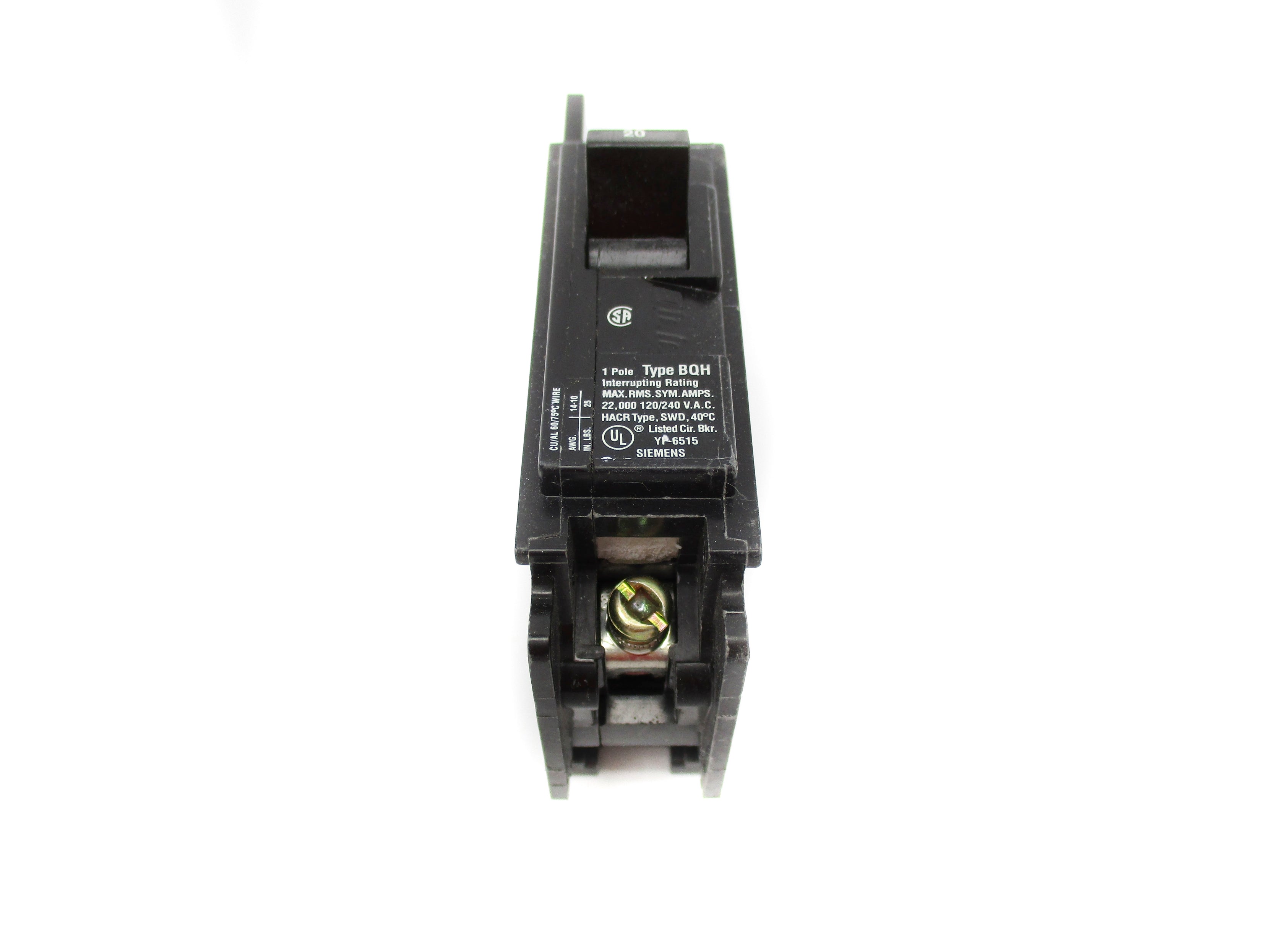 SIEMENS BQ1B020H 20A 120/240V NSNP