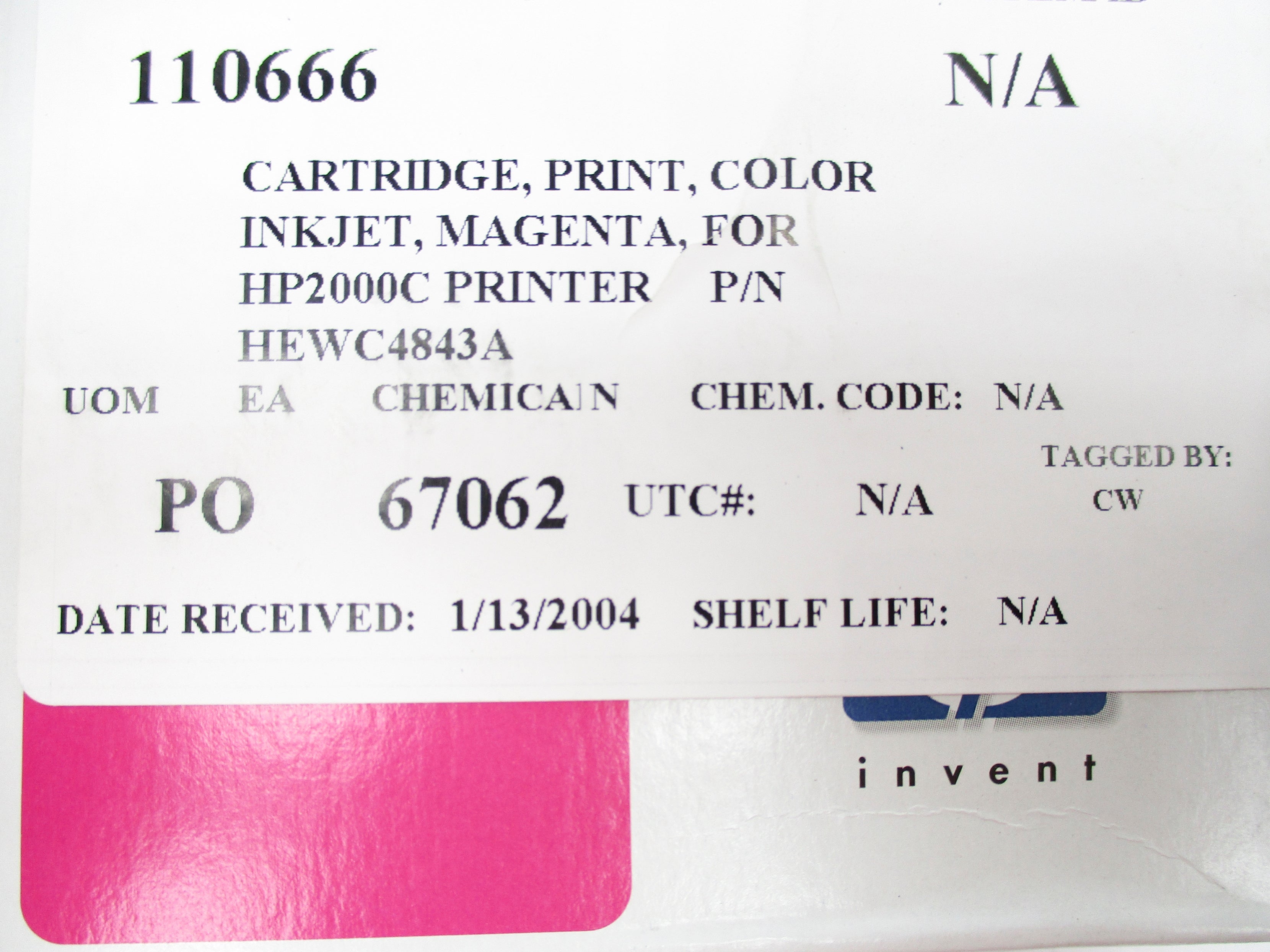 HP HEWC4843A NSFS