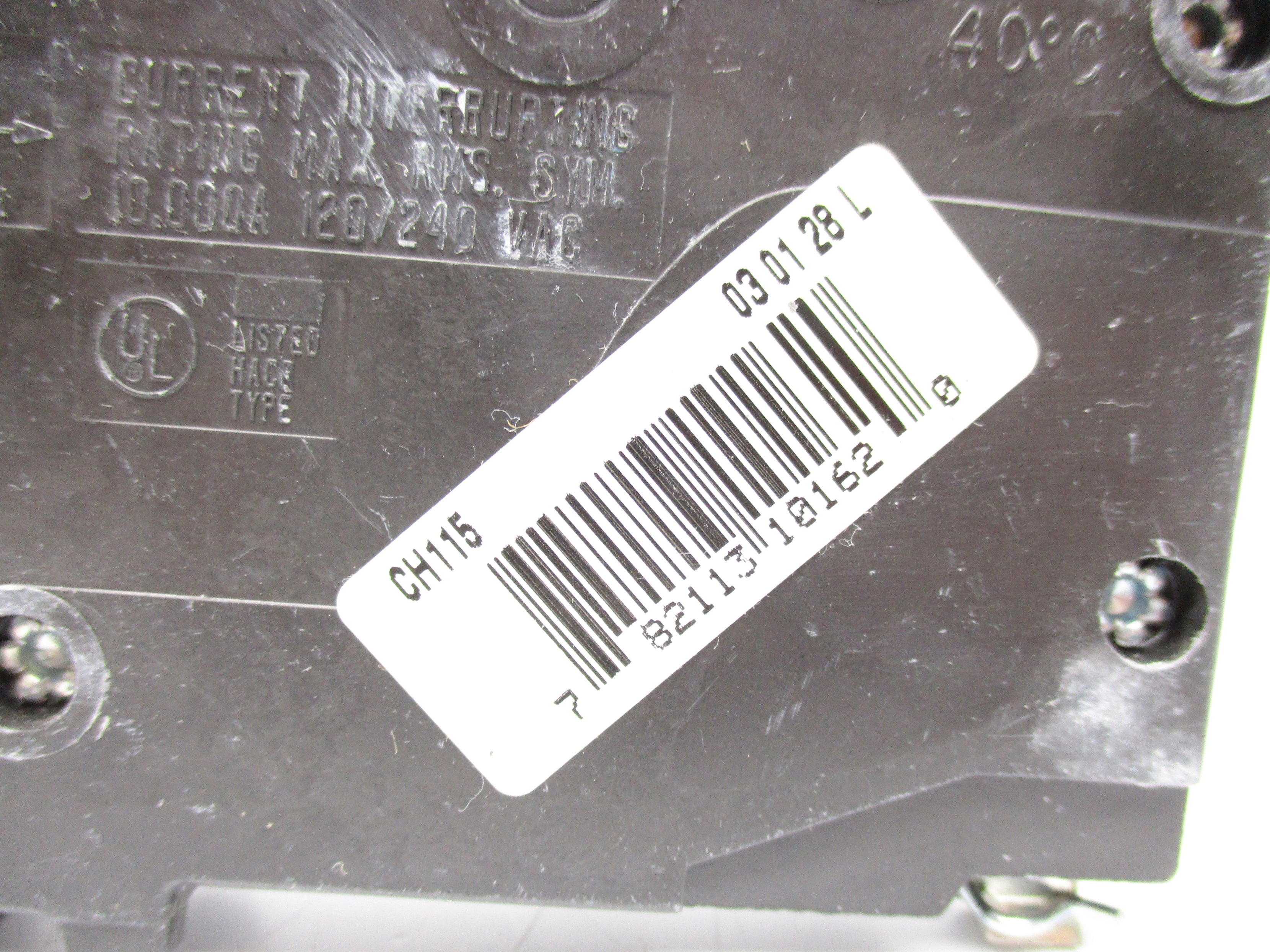 CUTLER HAMMER CH115 15A 120/240VAC (PKG OF 10) NSMP