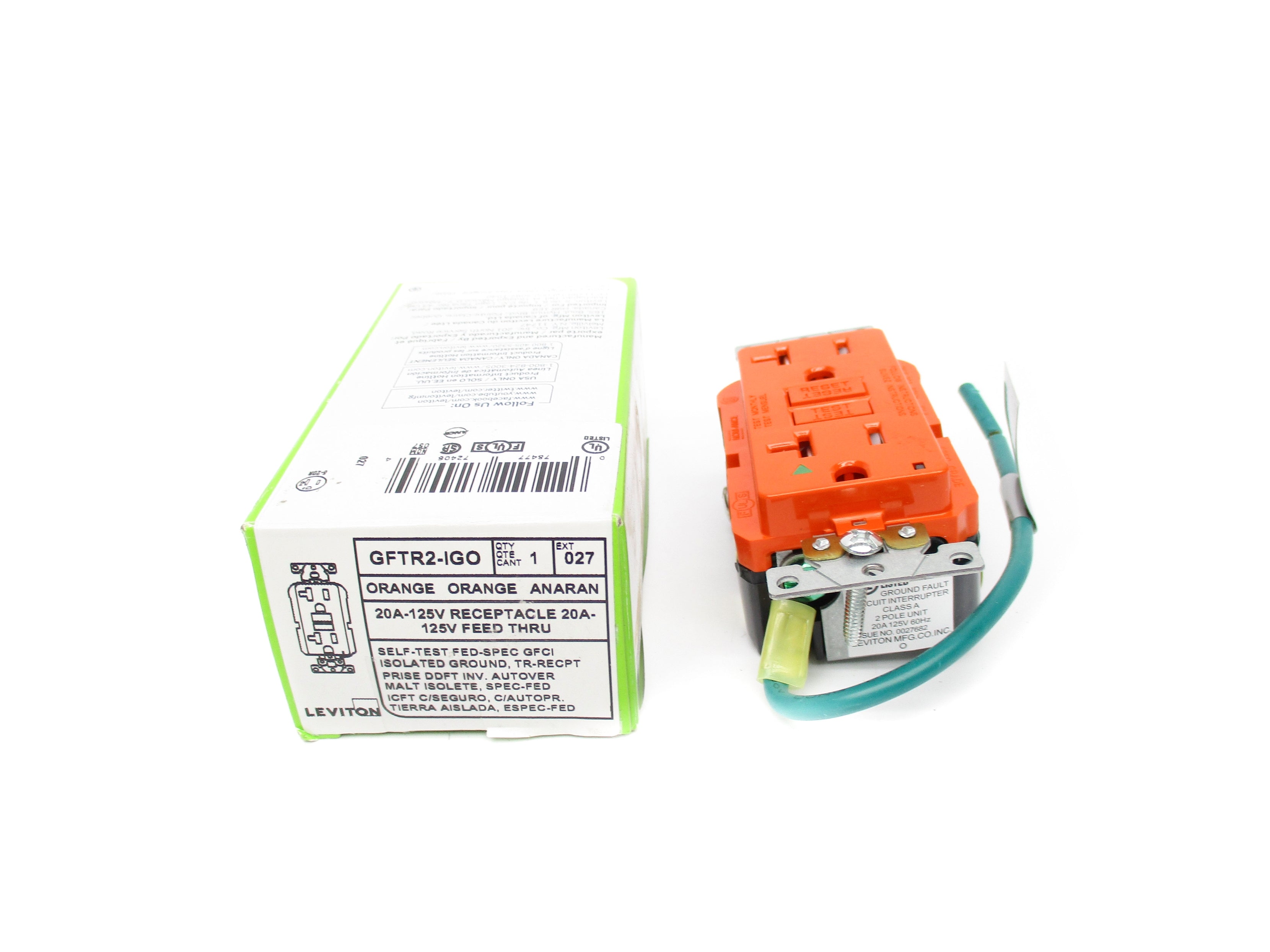 LEVITON GFTR2-IGO NSMP