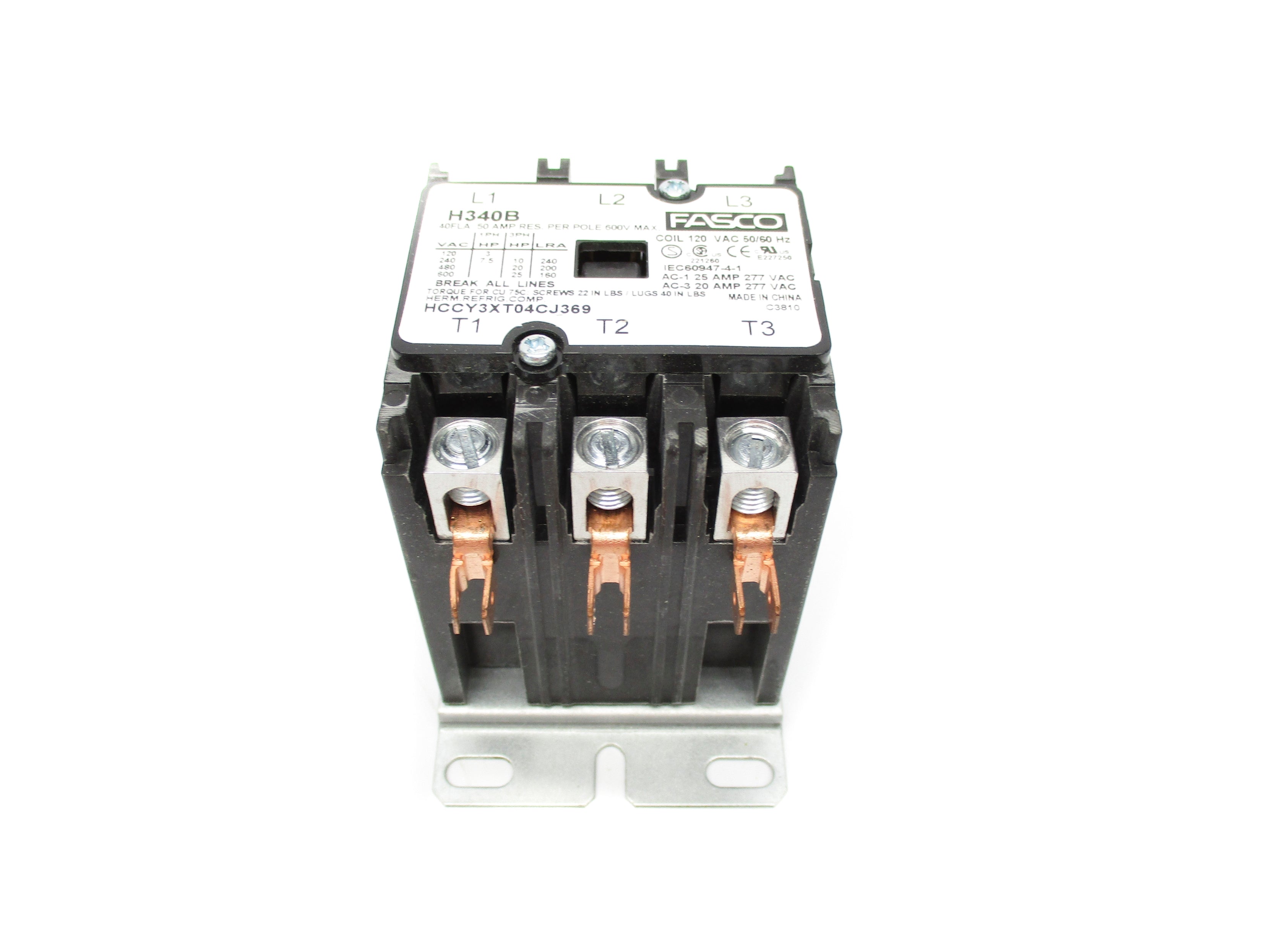 FASCO H340B 120VAC NSMP