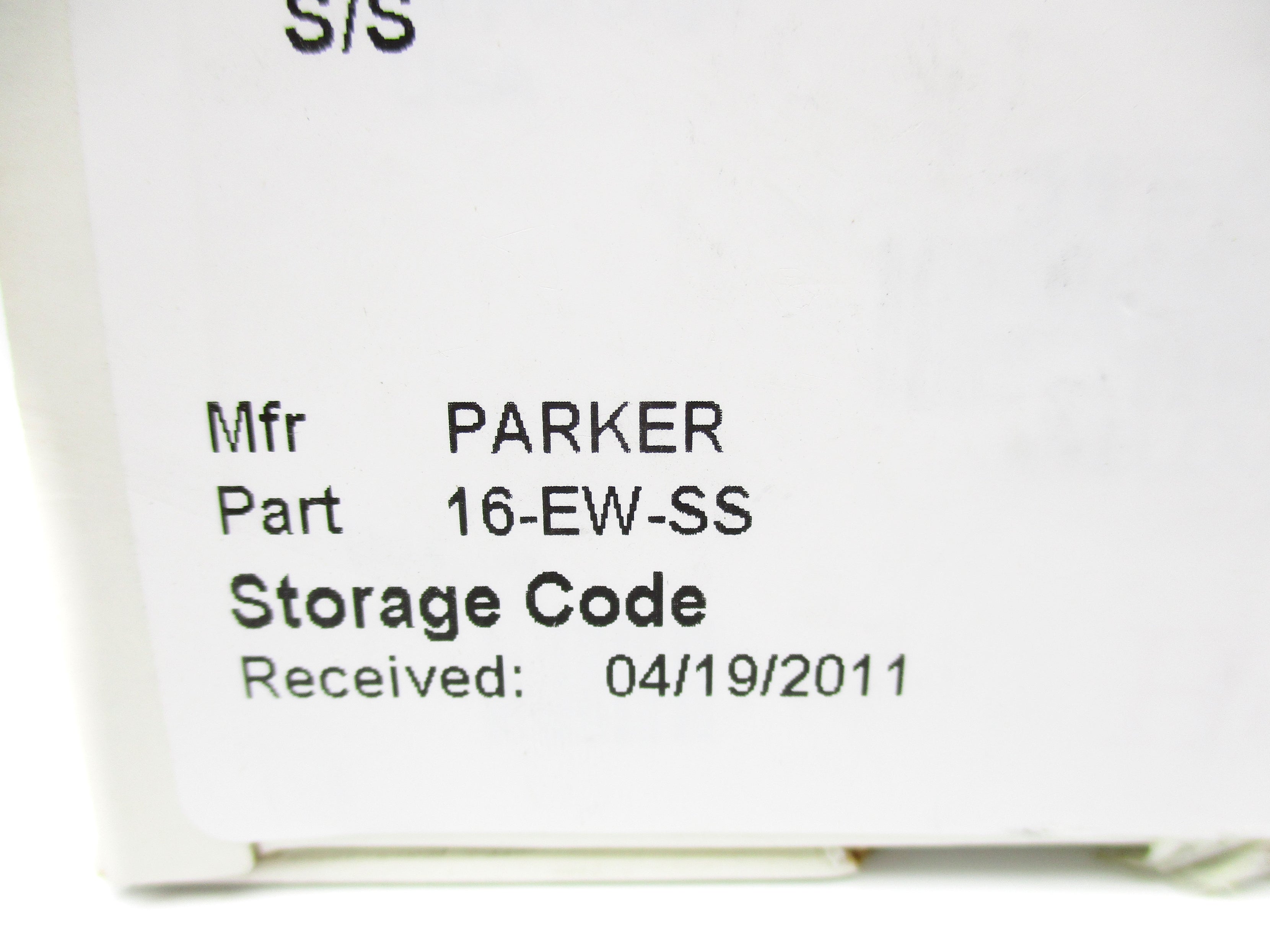 PARKER 16-EW-SS NSMP