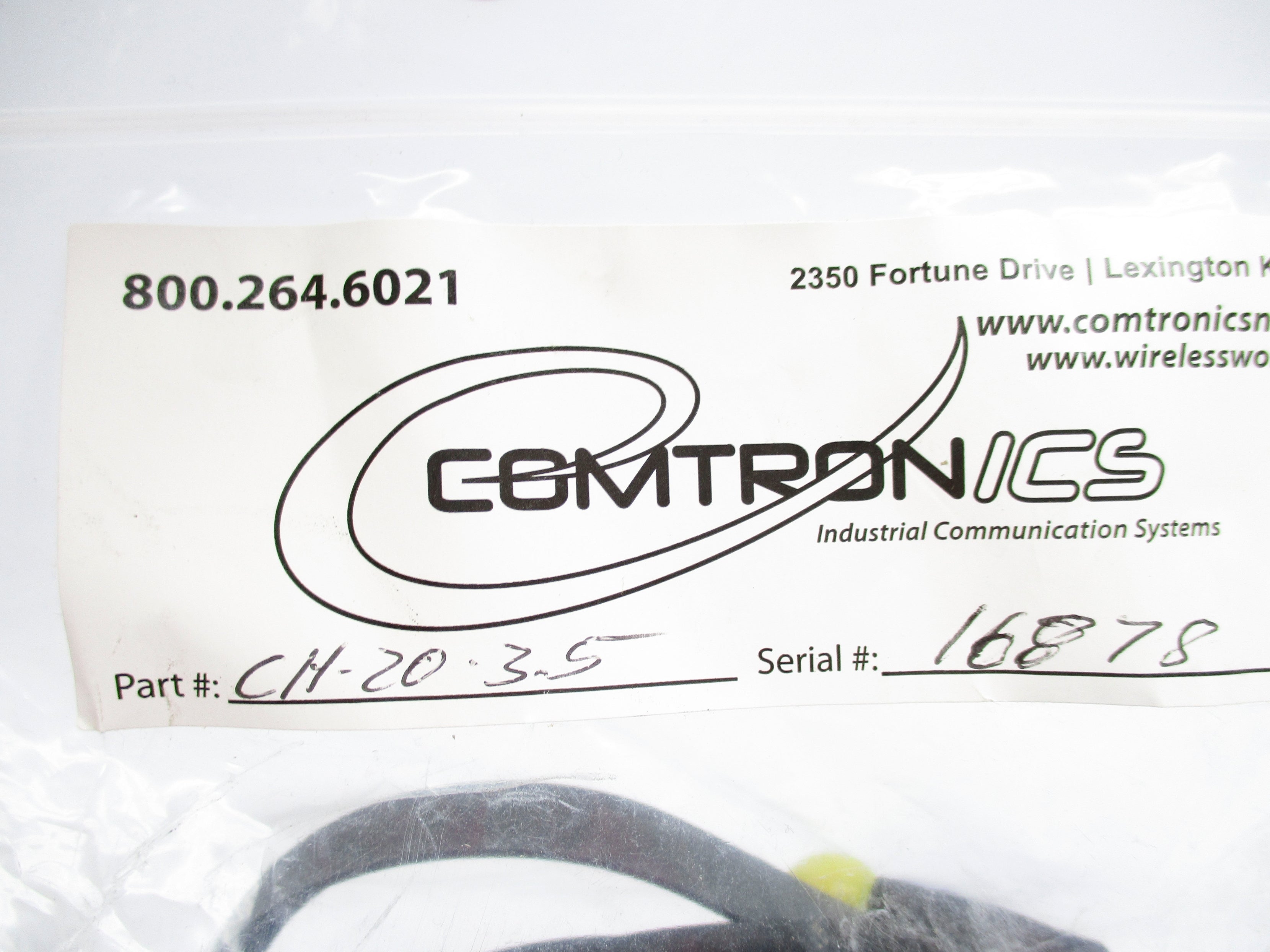 COMTRONICS 800.264.6021 CH-20-3-5 NSMP