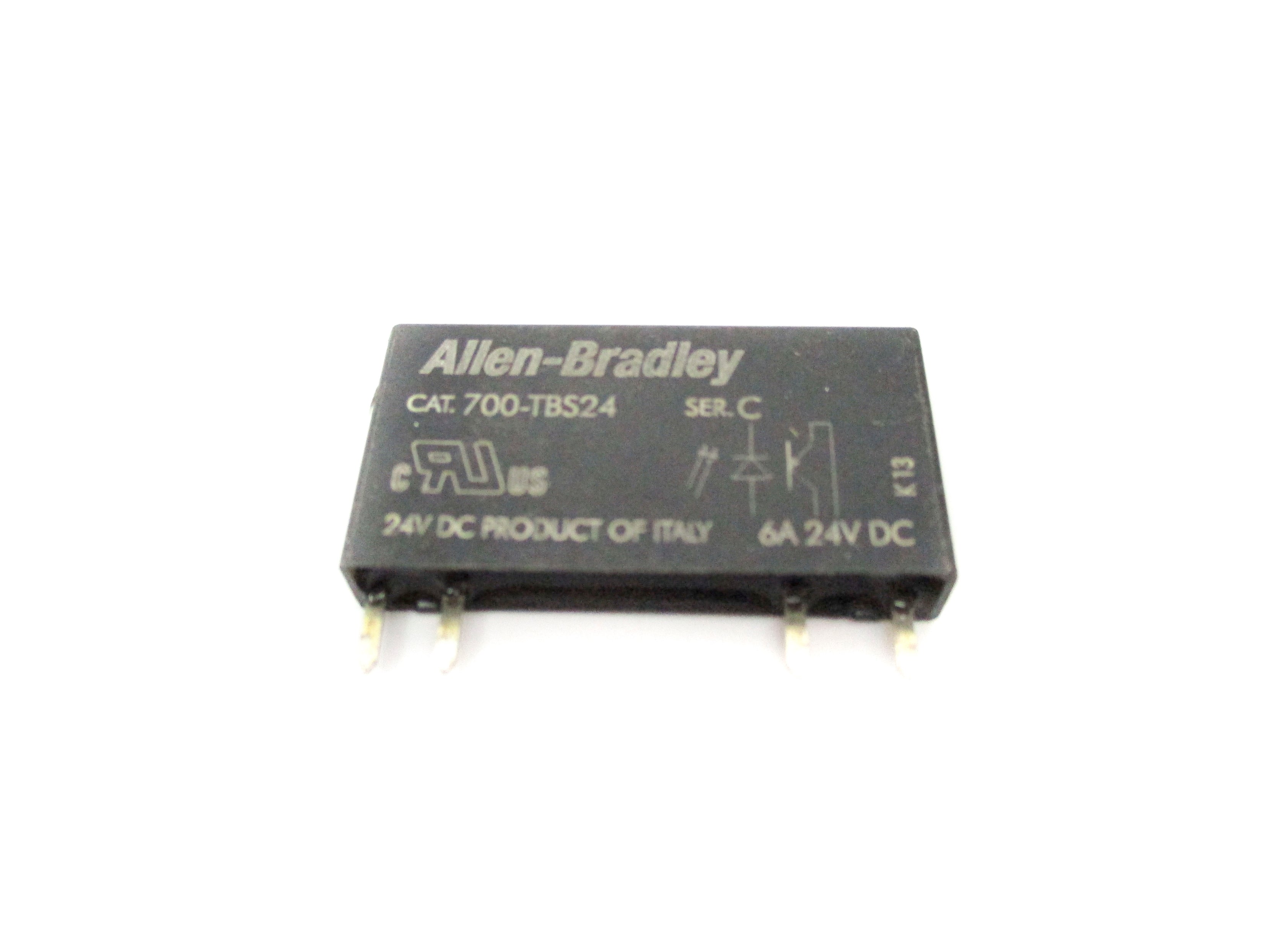 ALLEN BRADLEY 700-TBS24 SER. C 6A 24VDC UNMP