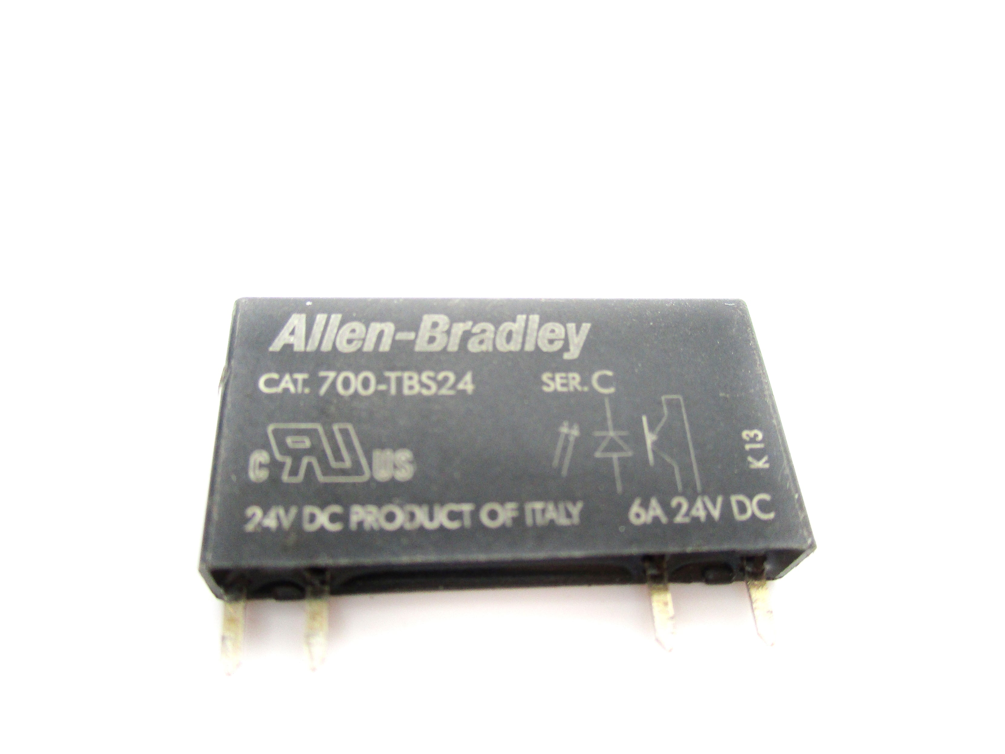 ALLEN BRADLEY 700-TBS24 SER. C 6A 24VDC UNMP