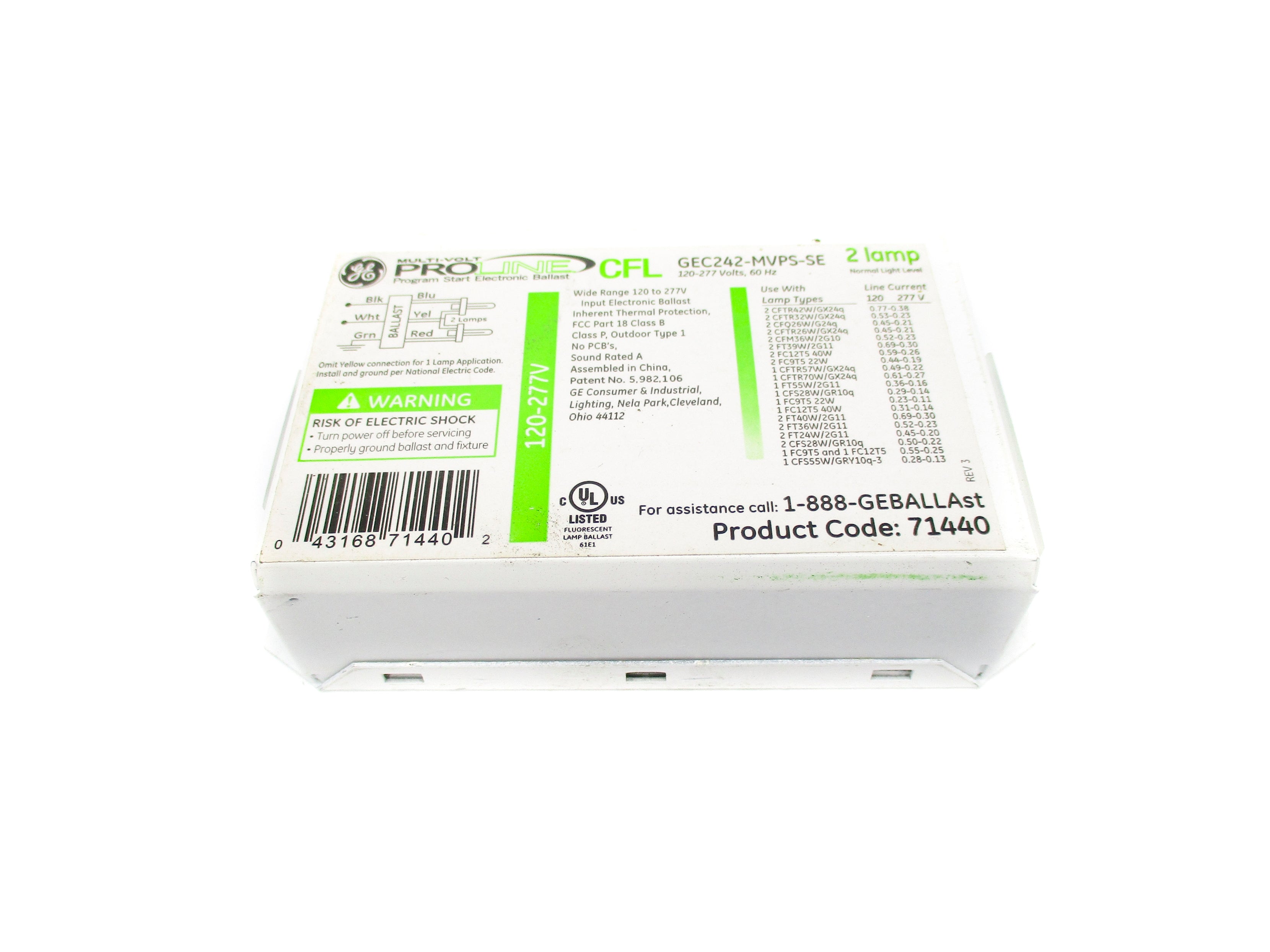 GENERAL ELECTRIC GEC242-MVPS-SE NSNP