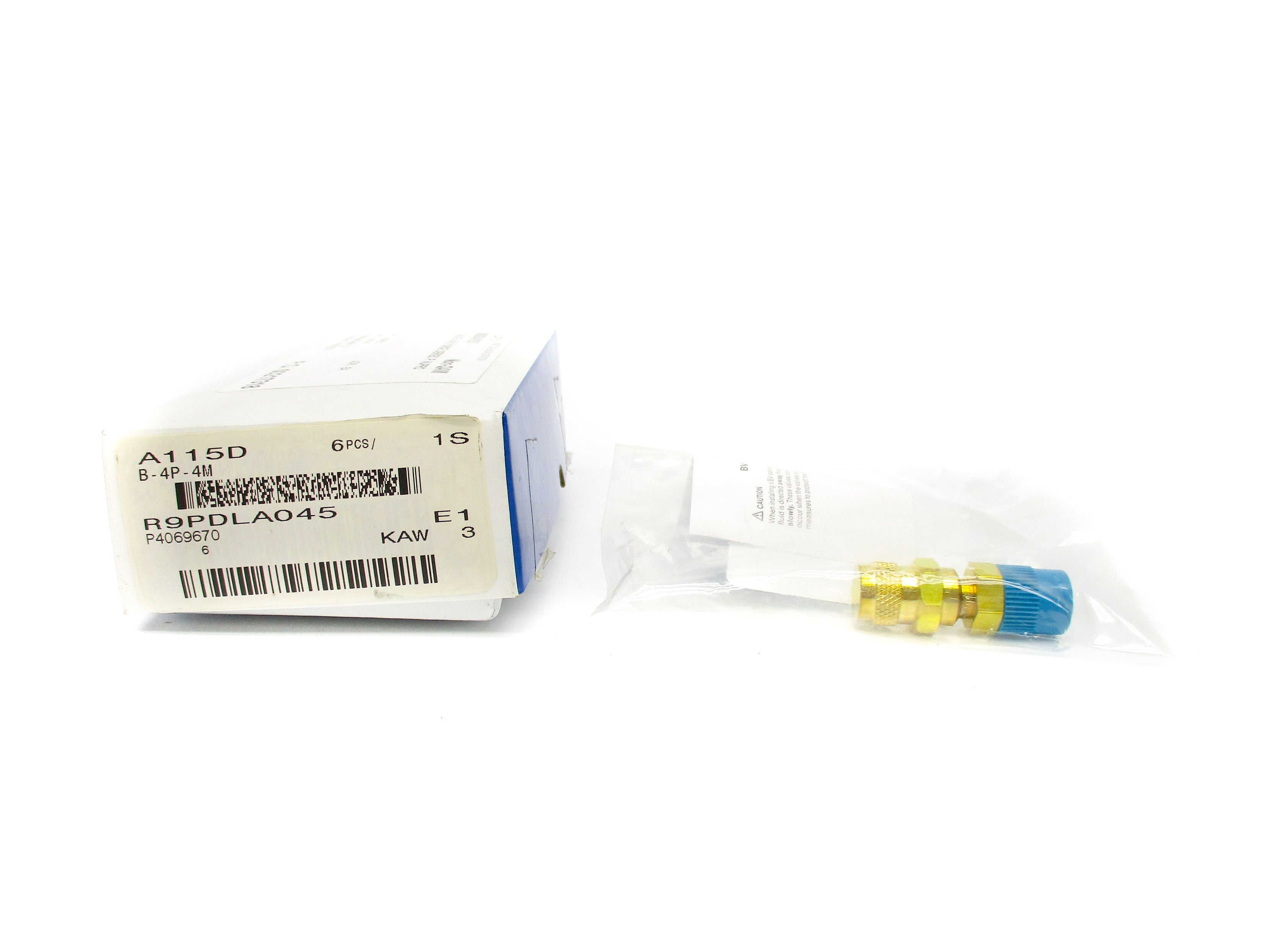 SWAGELOK B-4P-4M (PKG OF 6) NSMP