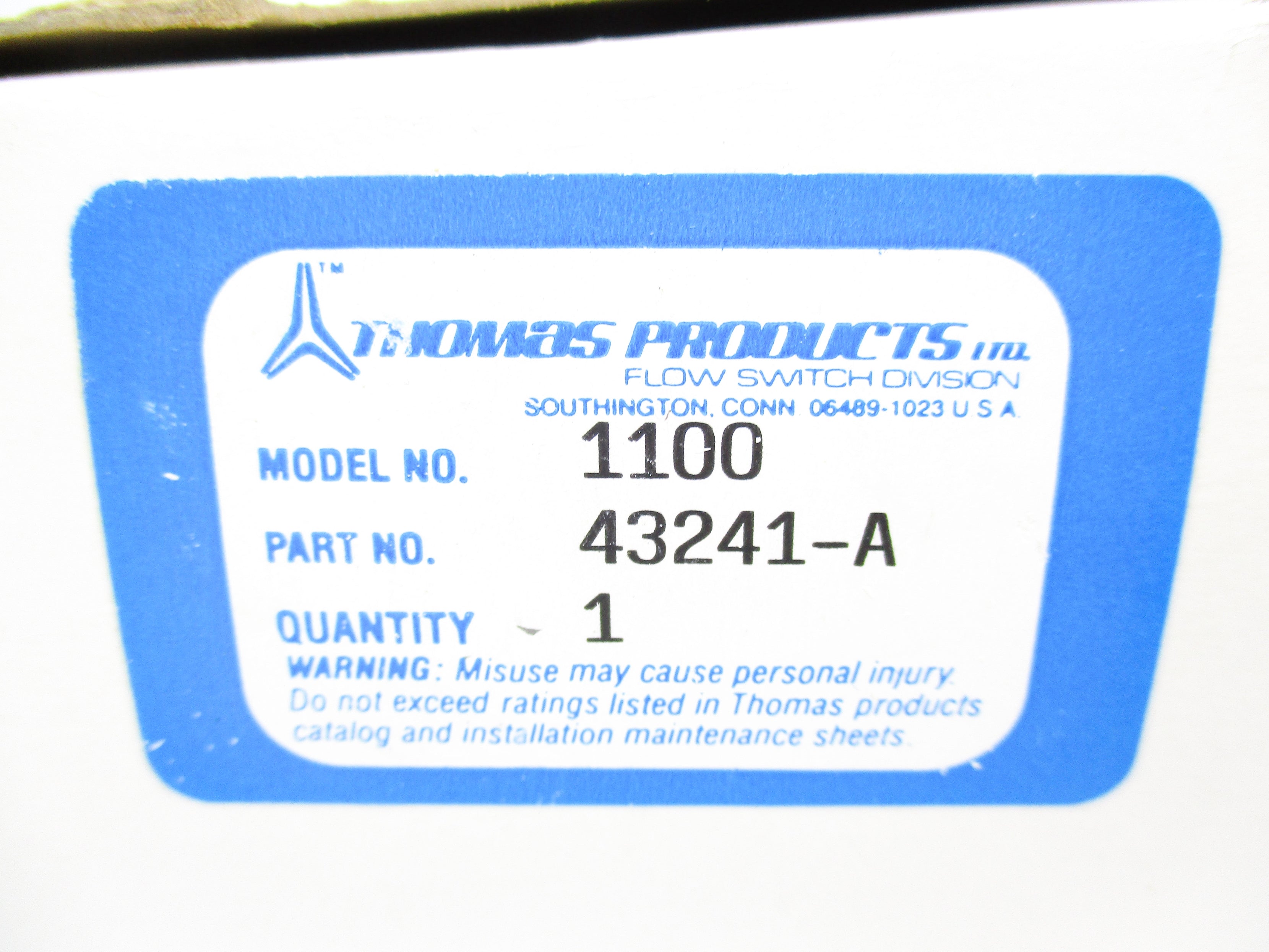 THOMAS PRODUCTS 43241-A NSMP