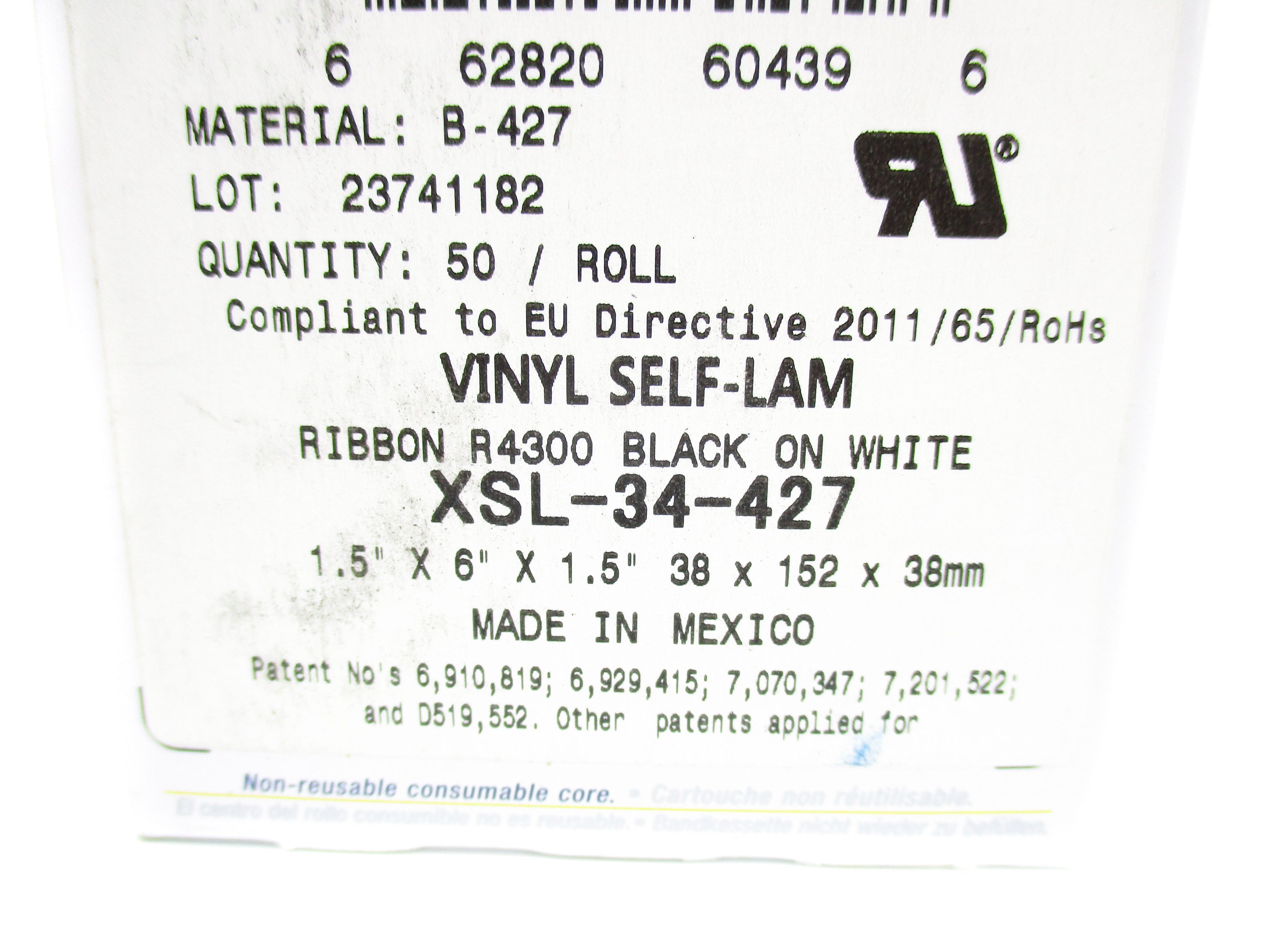 BRADY XSL-34-427 NSMP