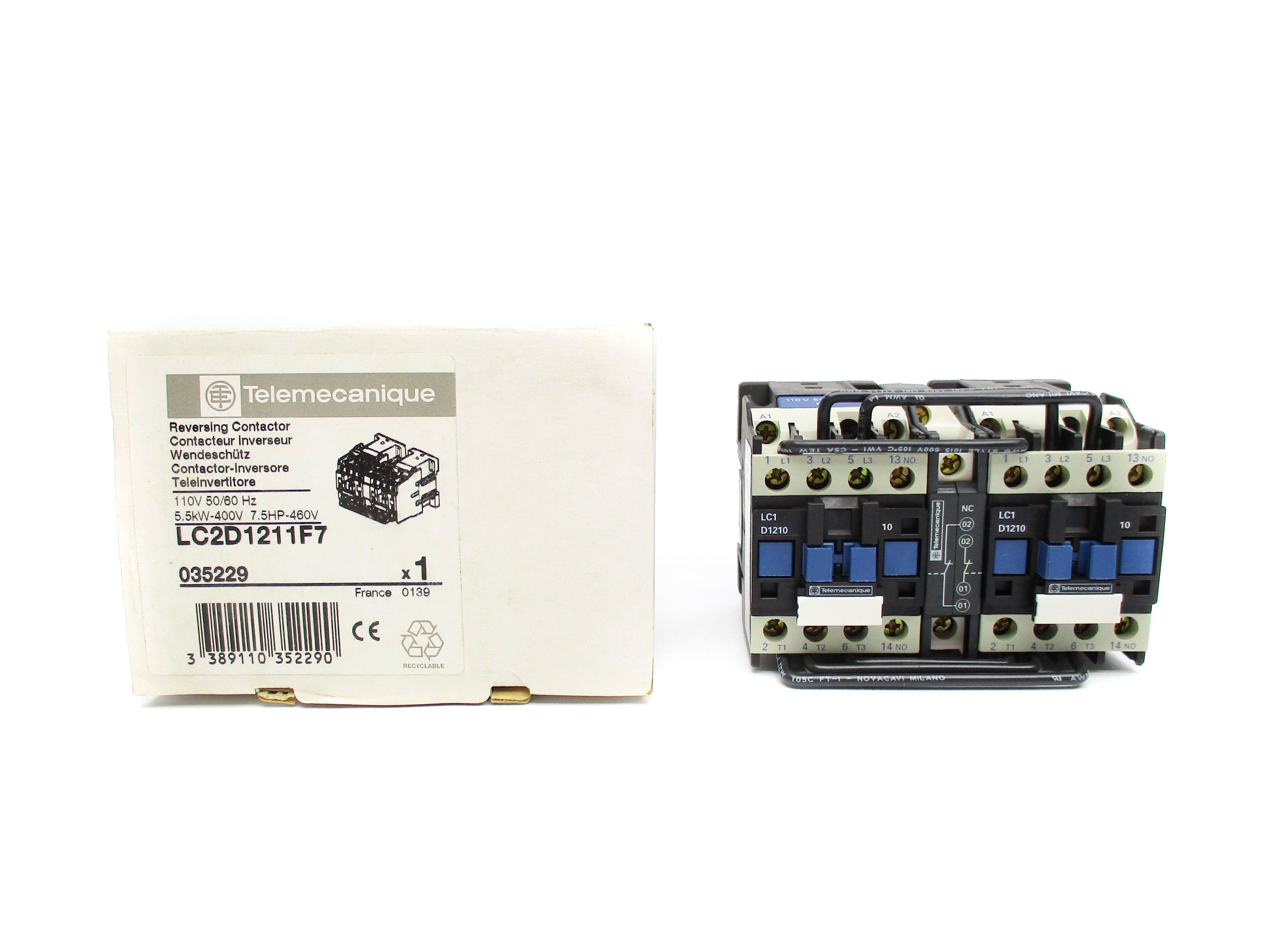 TELEMECANIQUE LC2D1211F7 110V NSMP