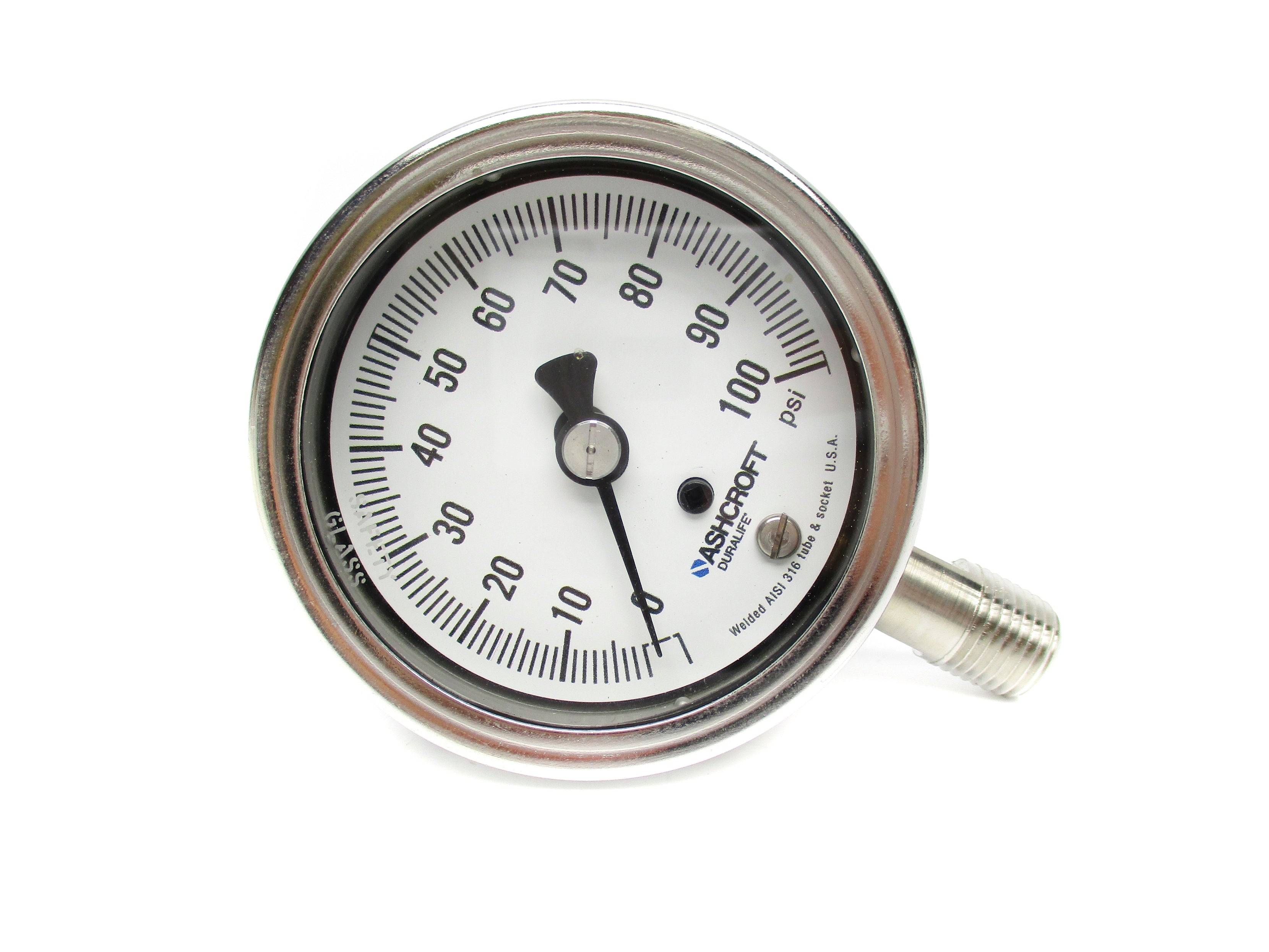 ASHCROFT 25-1009-SW-02L-100#-XSG 100PSI NSMP