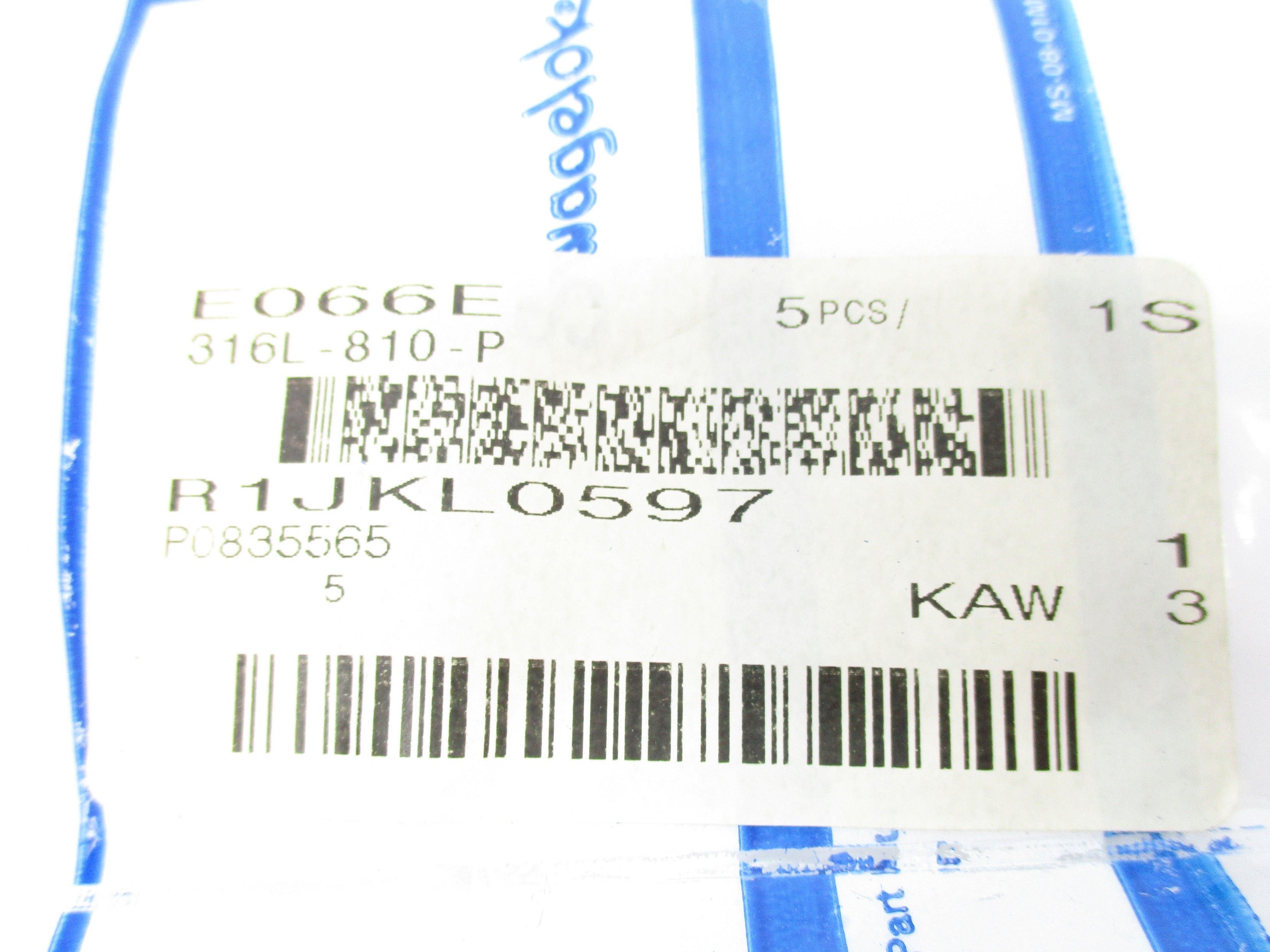 SWAGELOK 316L-810-P (PKG OF 5) NSMP