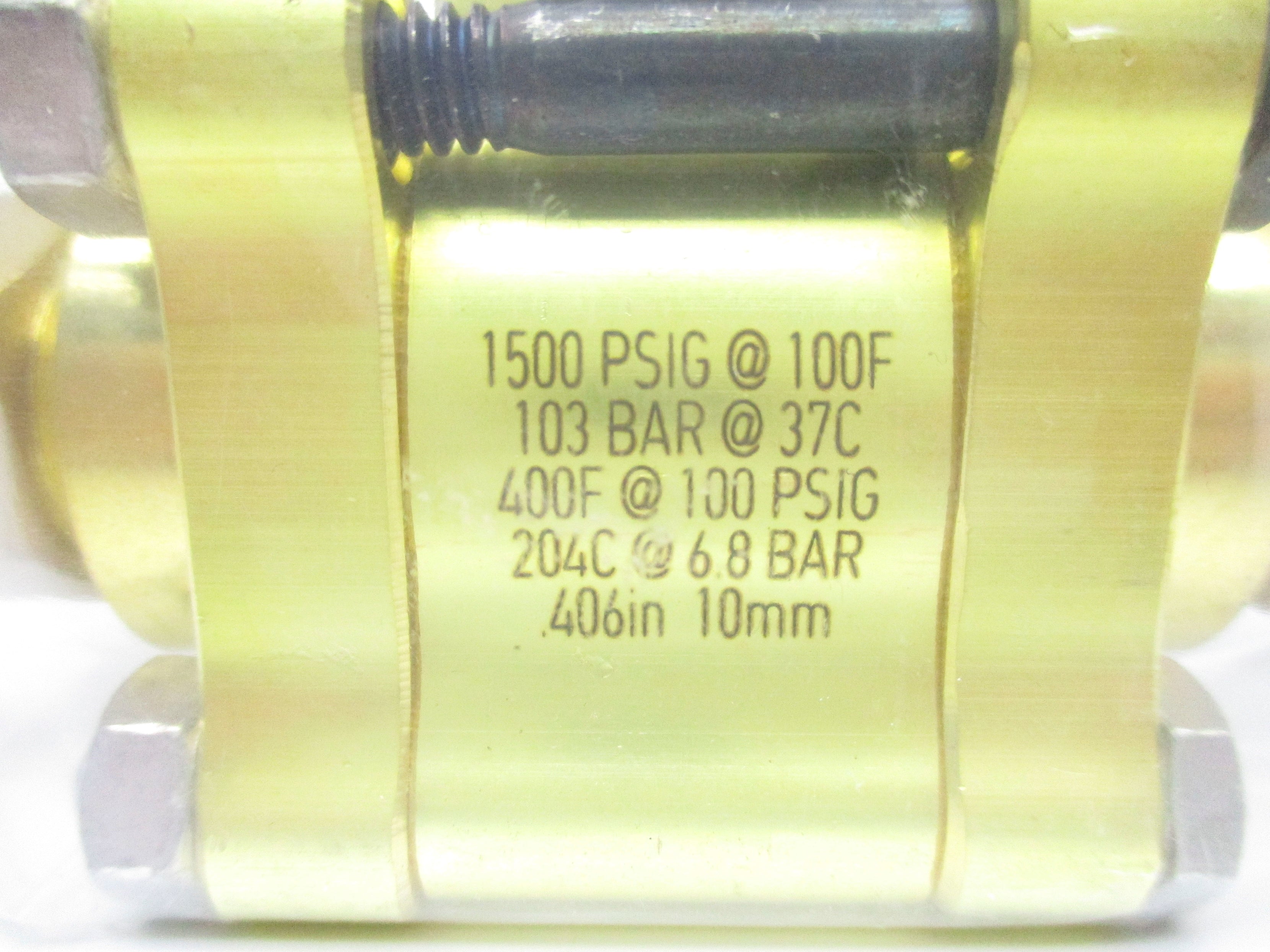 SWAGELOK B-63TS8 1500PSIG NSMP