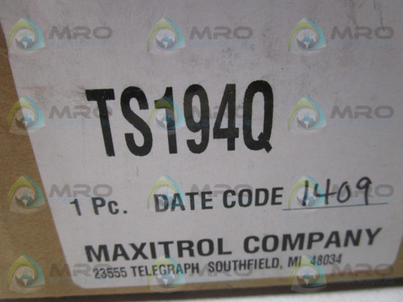 MAXITROL CO TS194Q  * FACTORY SEALED *