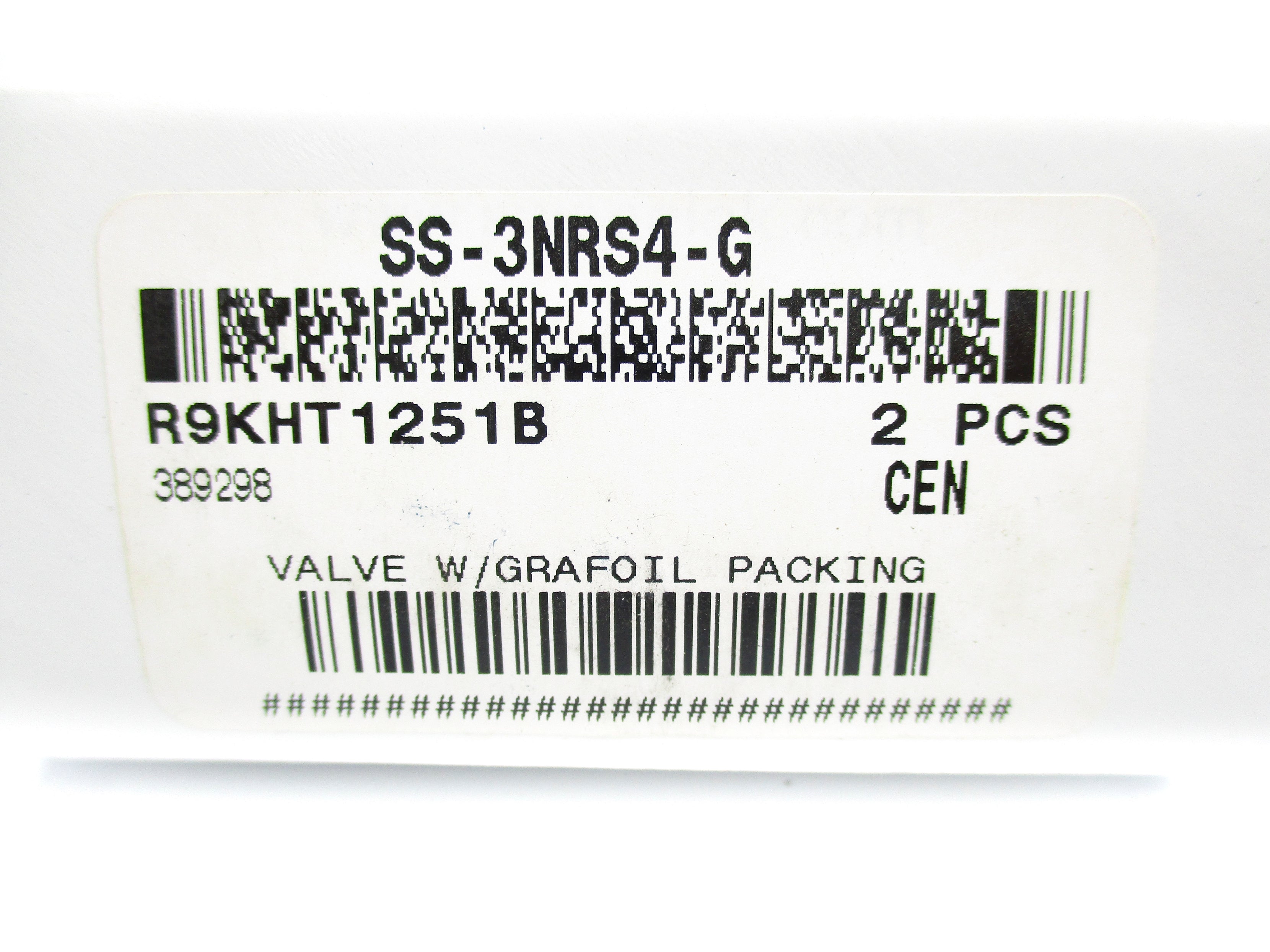 SWAGELOK SS-3NRS4-G 6000PSIG NSNP