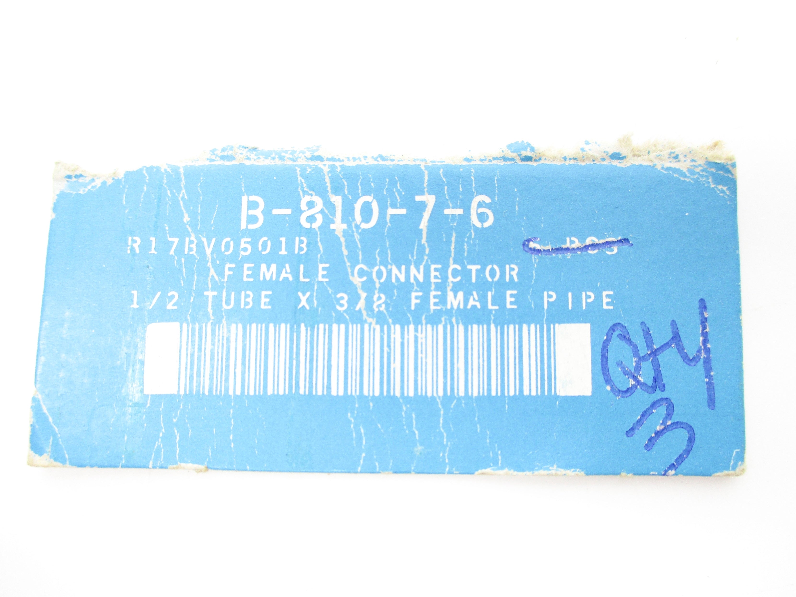 SWAGELOK B-810-7-6 NSNP