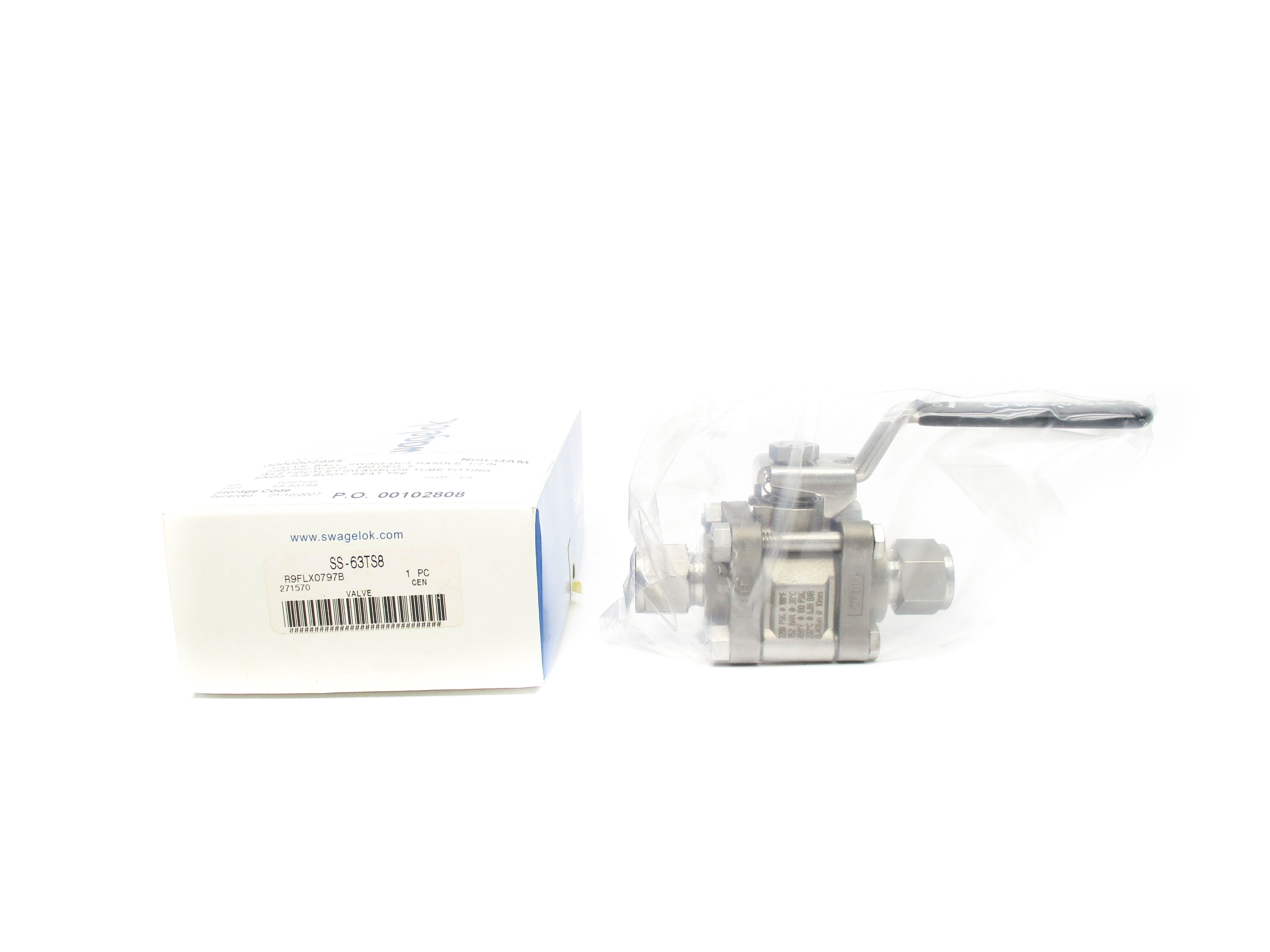 SWAGELOK SS-63TS8 2200PSI NSMP