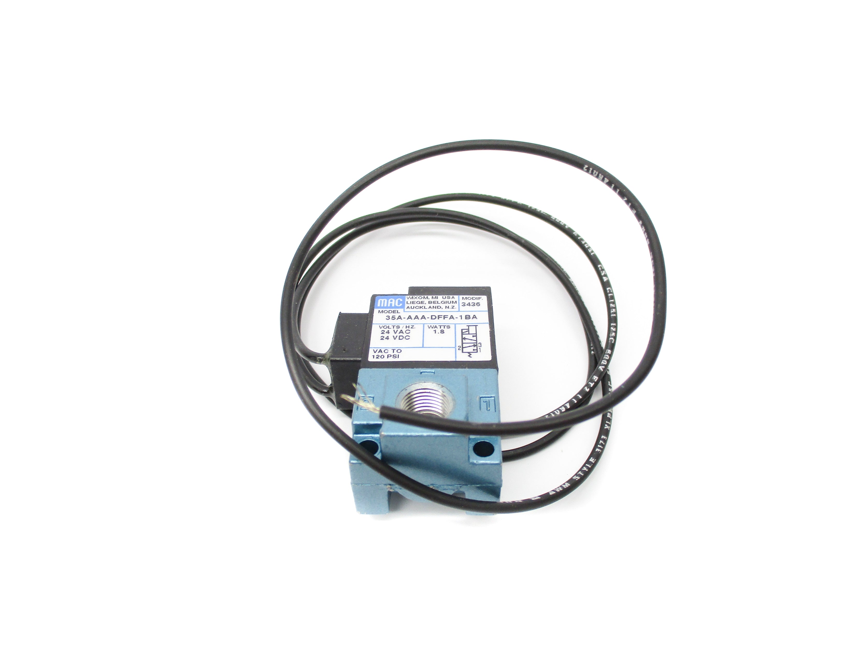 MAC 35A-AAA-DFFA-1BA 24VAC 120PSI NSNP