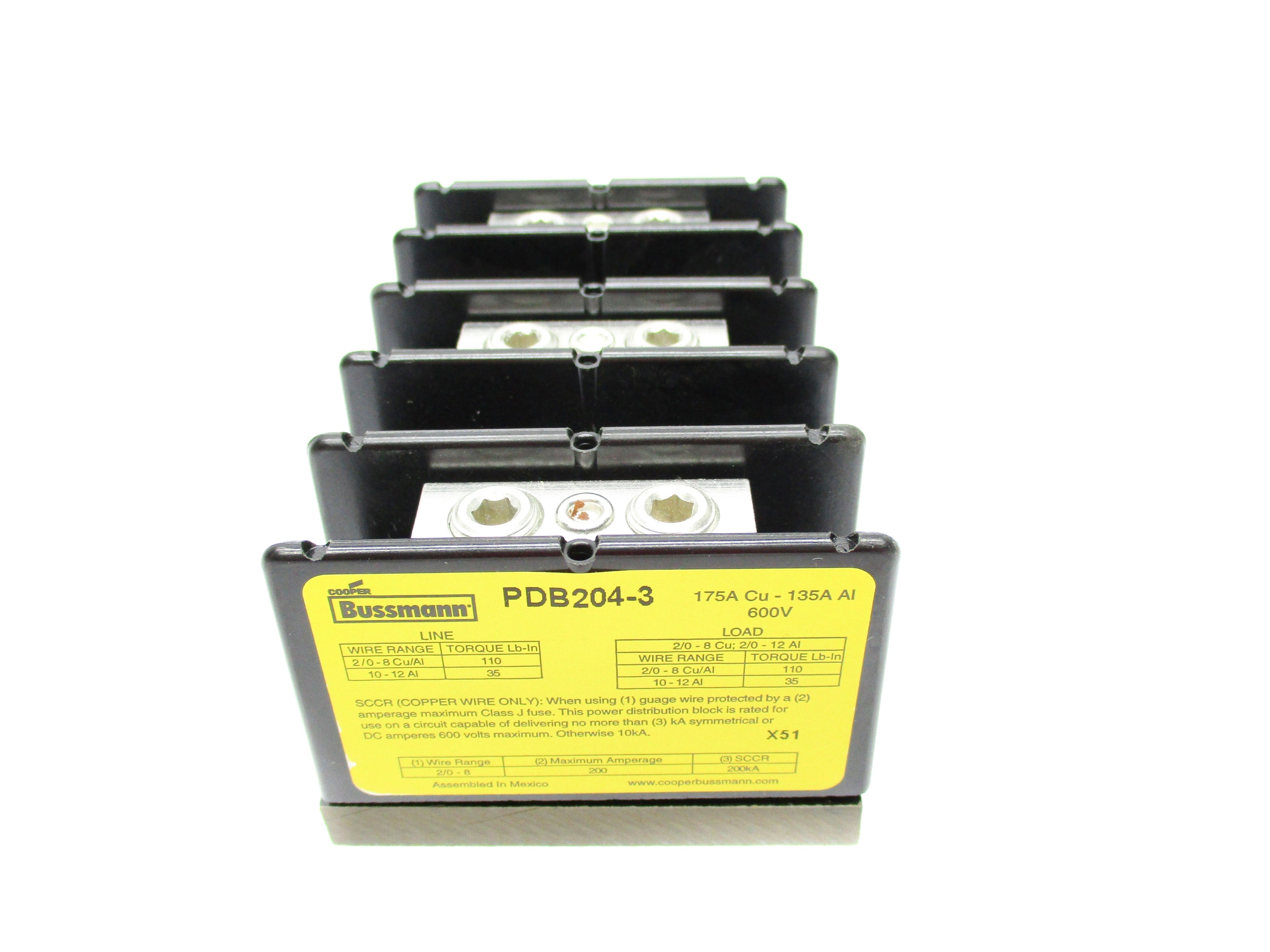 COOPER BUSSMAN PDB204-3 NSNP