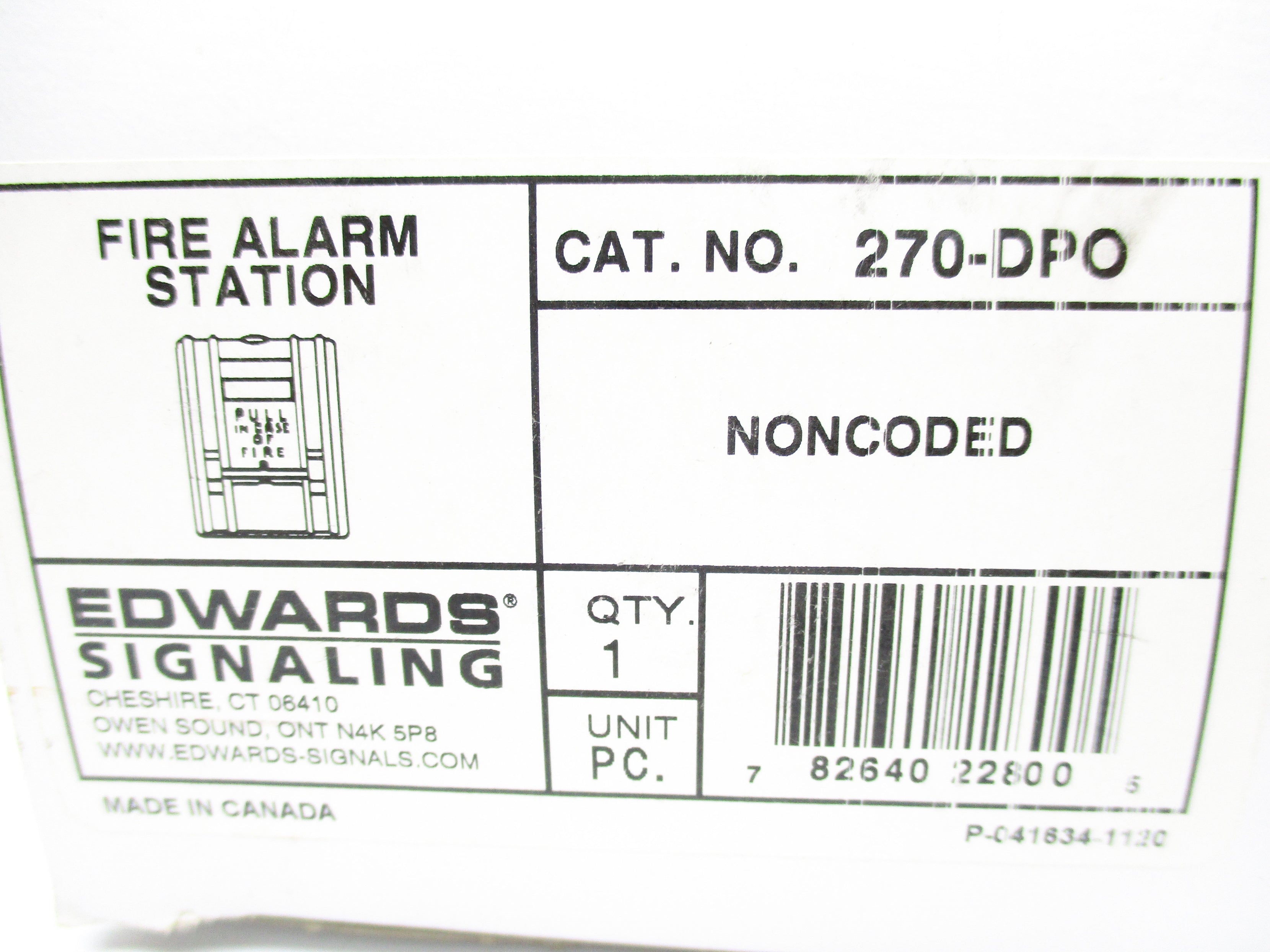 EDWARDS 270-DPO NSMP