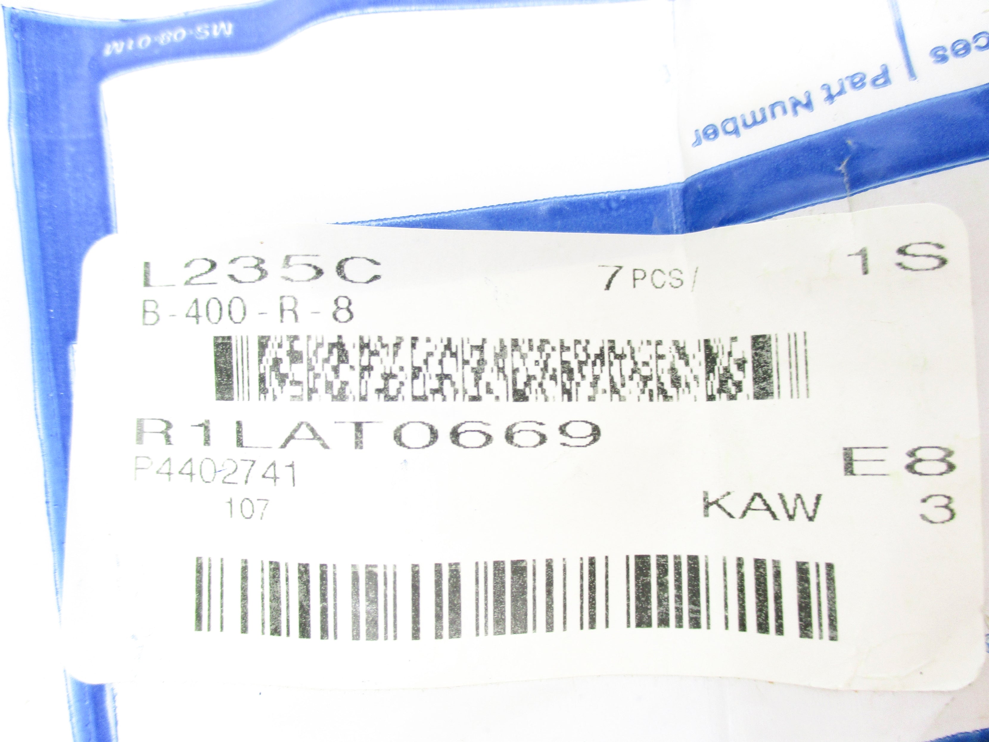 SWAGELOK B-400-R-8 (PKG OF 7) NSMP