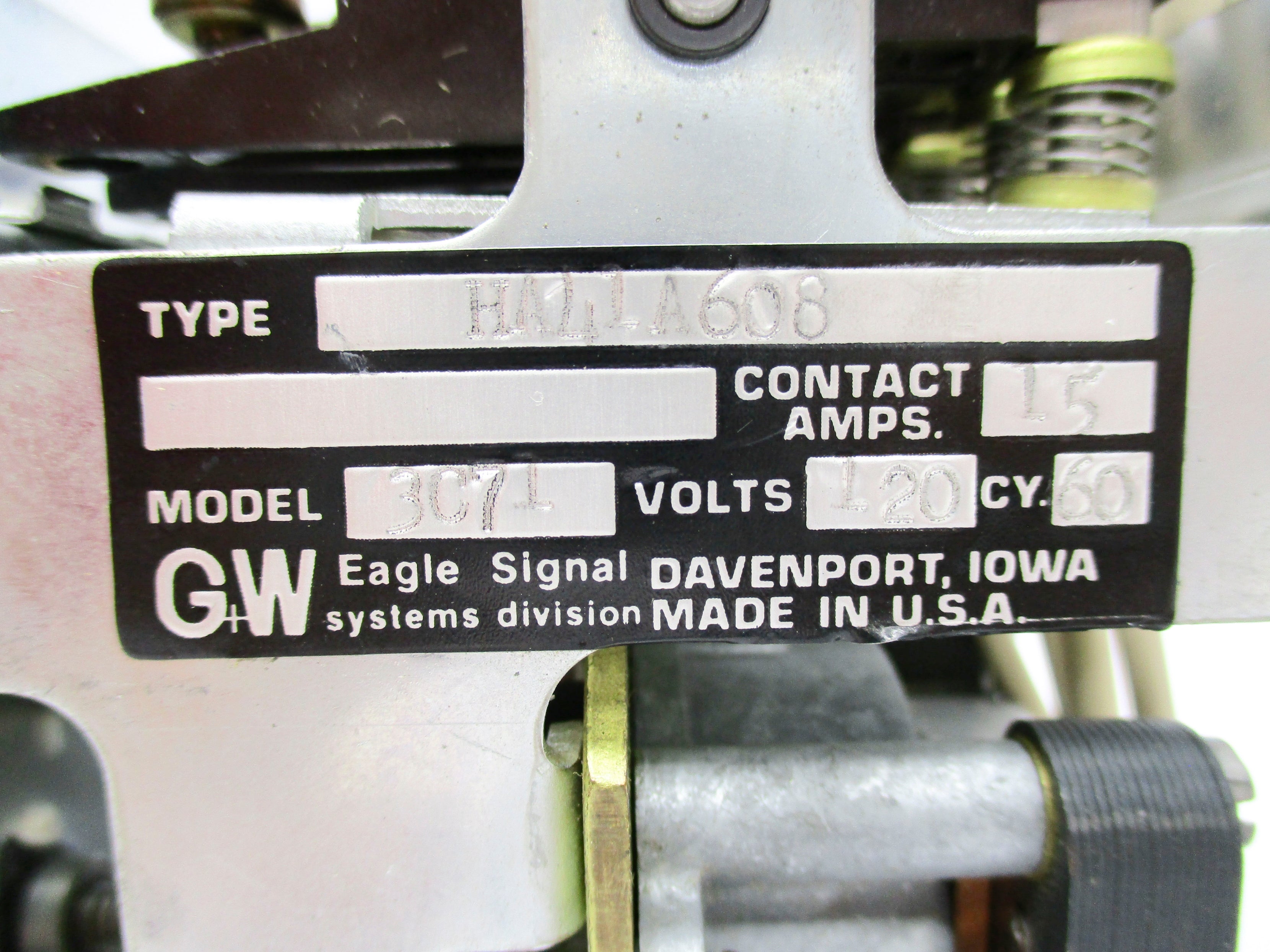 EAGLE SIGNAL HA4LA608 UNMP