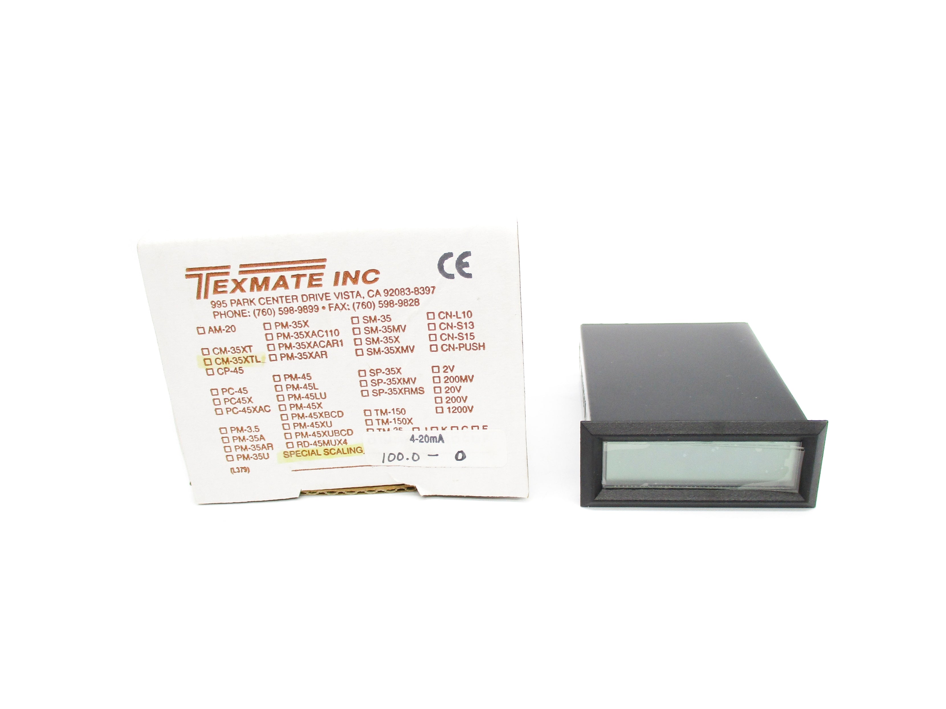 TEXMATE CM-35XTL NSMP