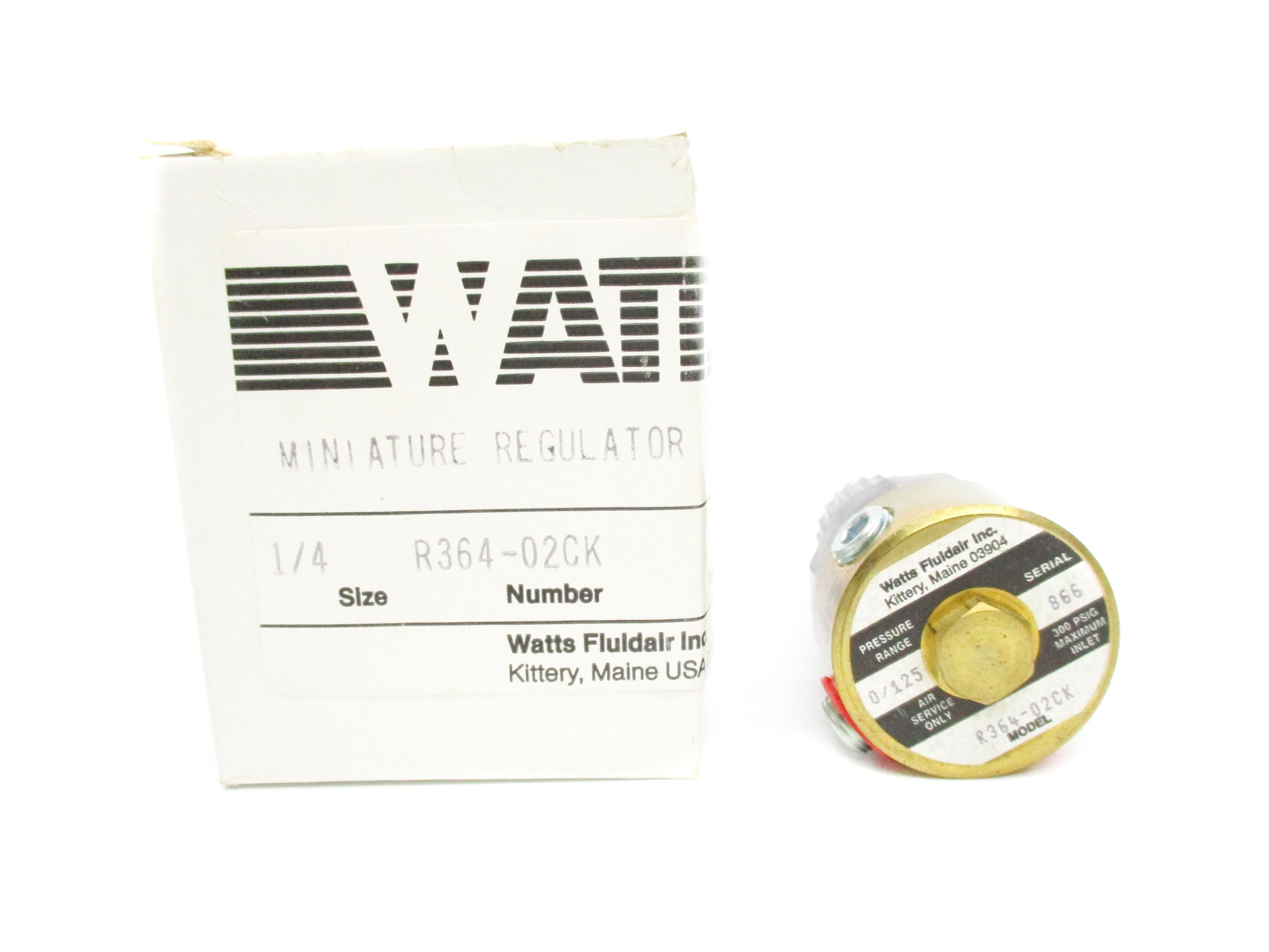 WATTS R364-02CK 300PSIG NSMP