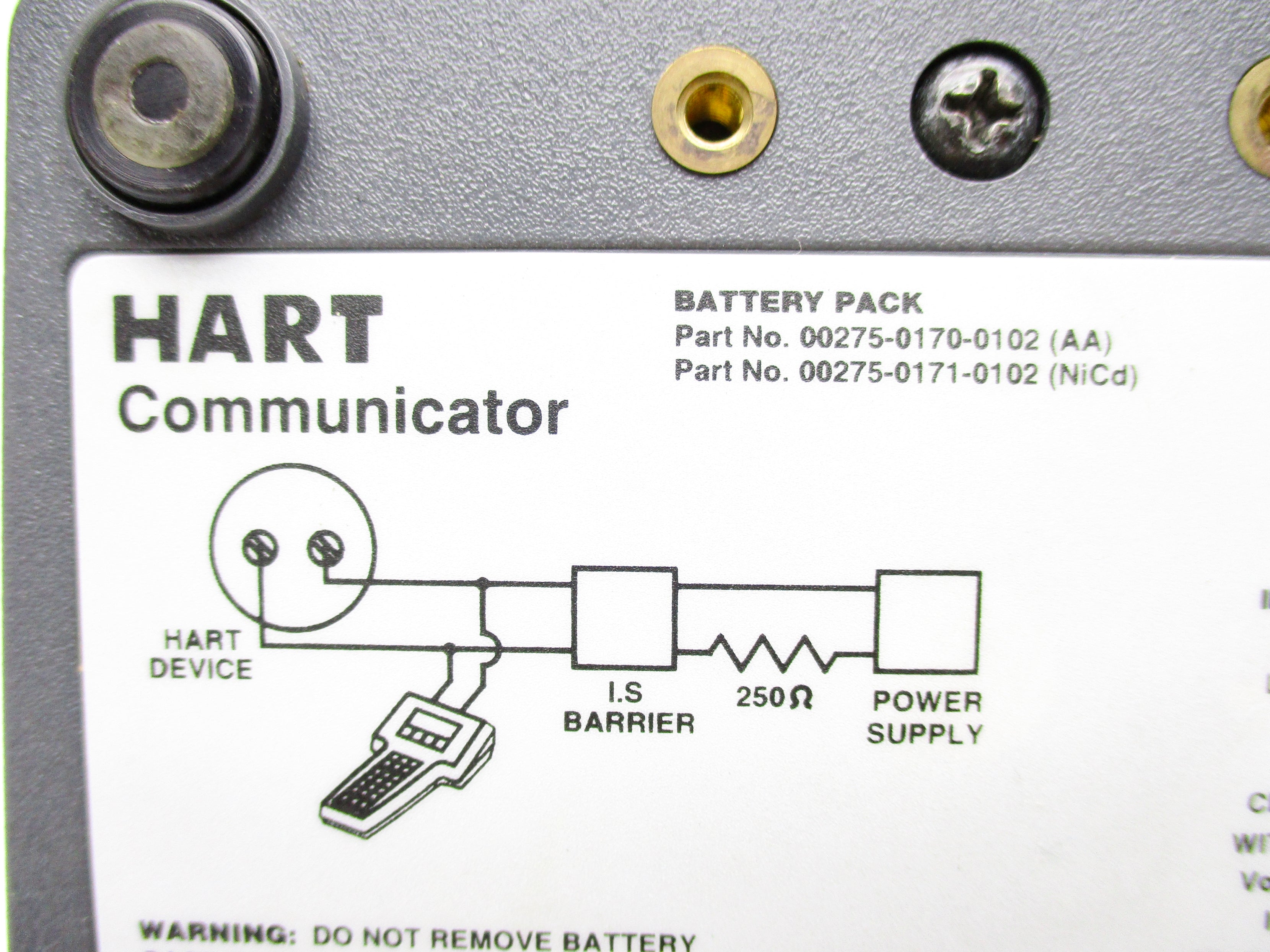 HART COMMUNICATOR 00275-0170-0102 UNMP