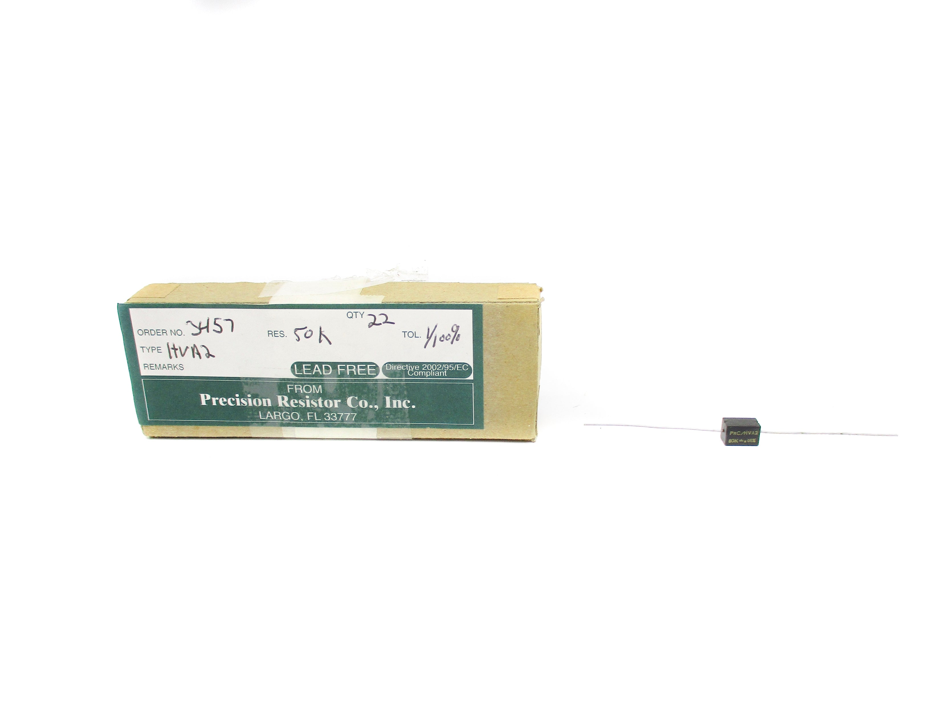 PRECISION RESISTOR HVA2 (PKG OF 22) NSMP