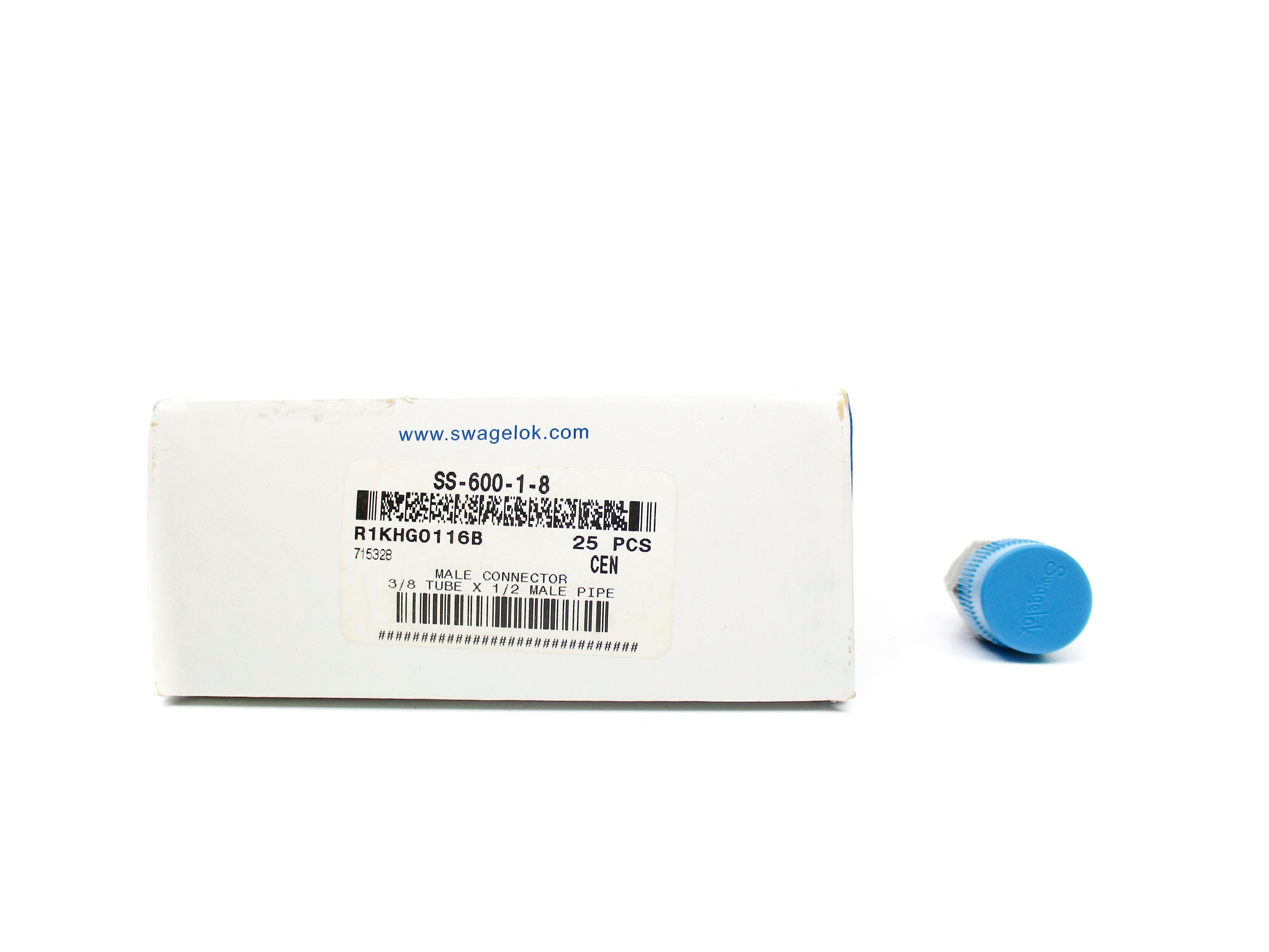 SWAGELOK SS-600-1-8 (PKG OF 25) NSMP