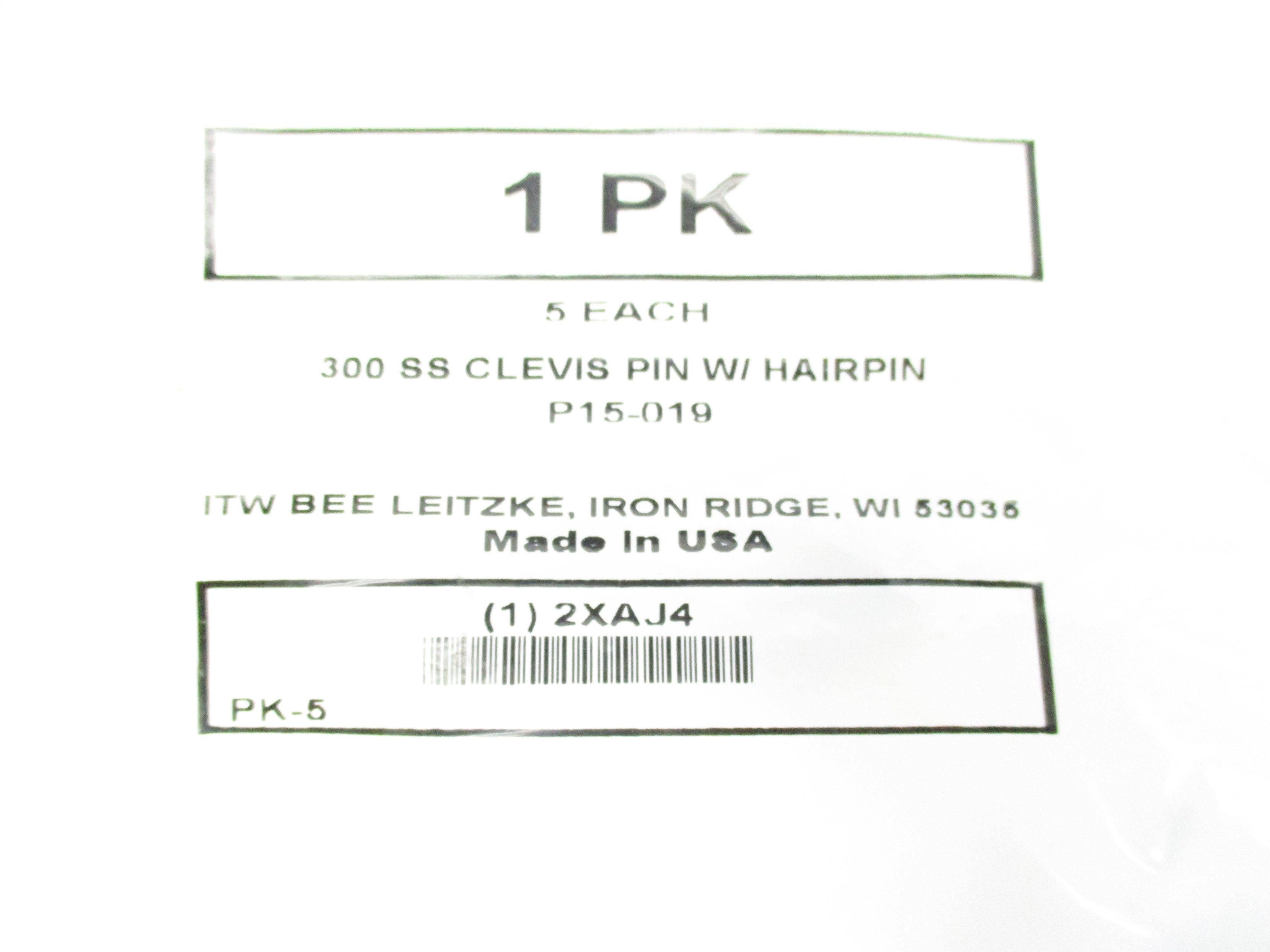 ITW P15-019 2XAJ4 NSMP