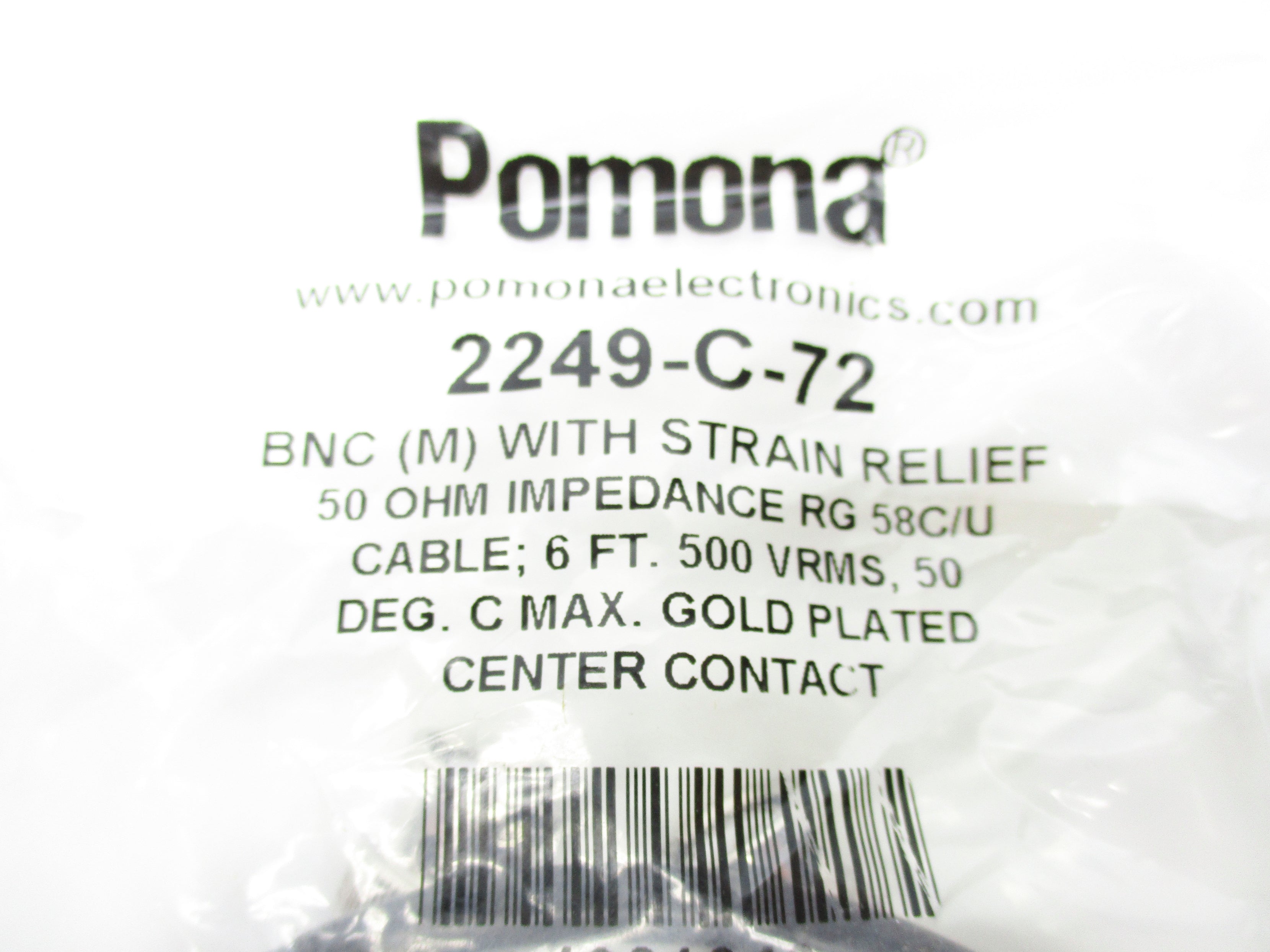 POMONA ELECTRONICS 2249-C-72 NSMP