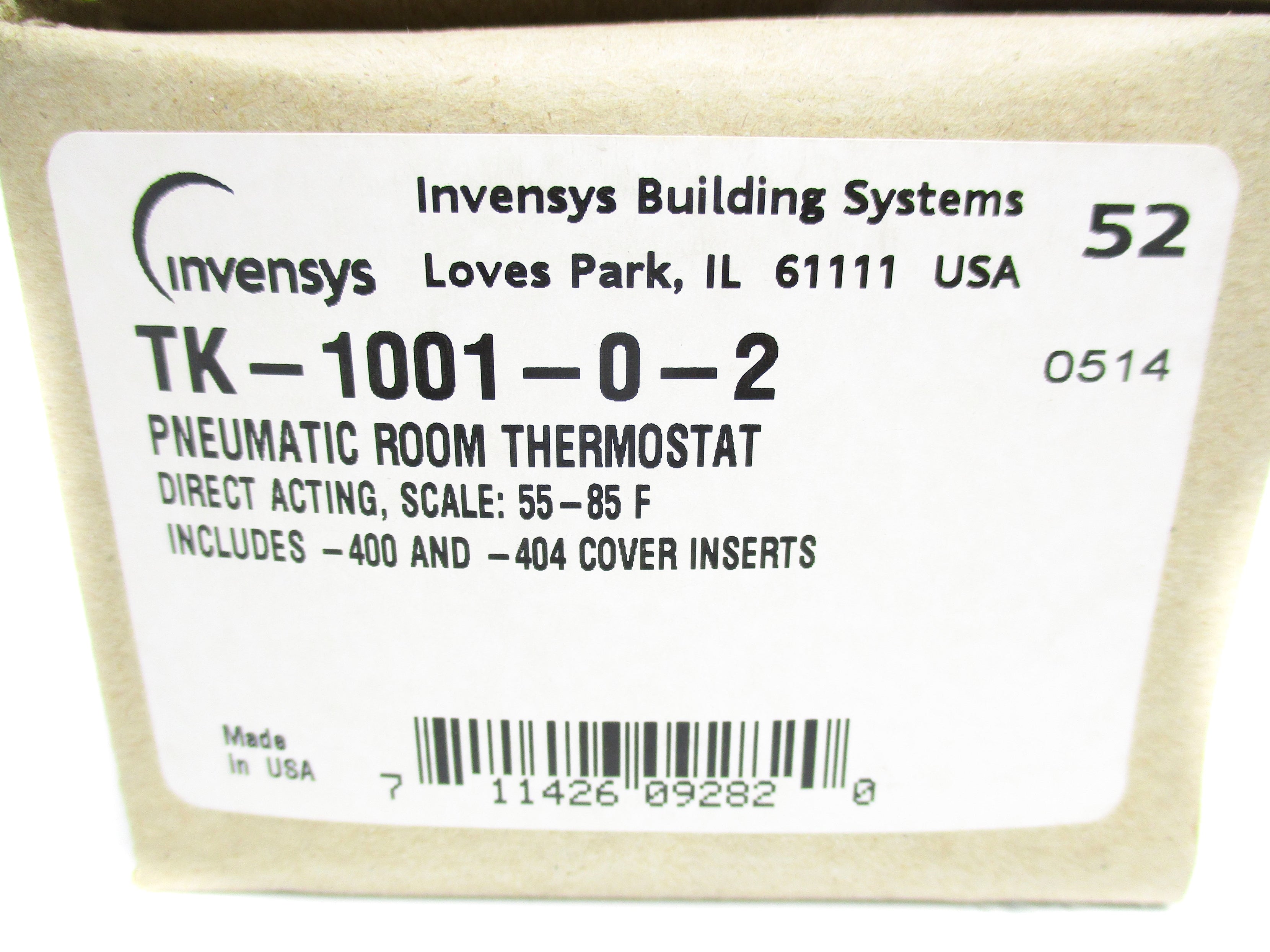 INVENSYS TK-1001-0-2 NSMP