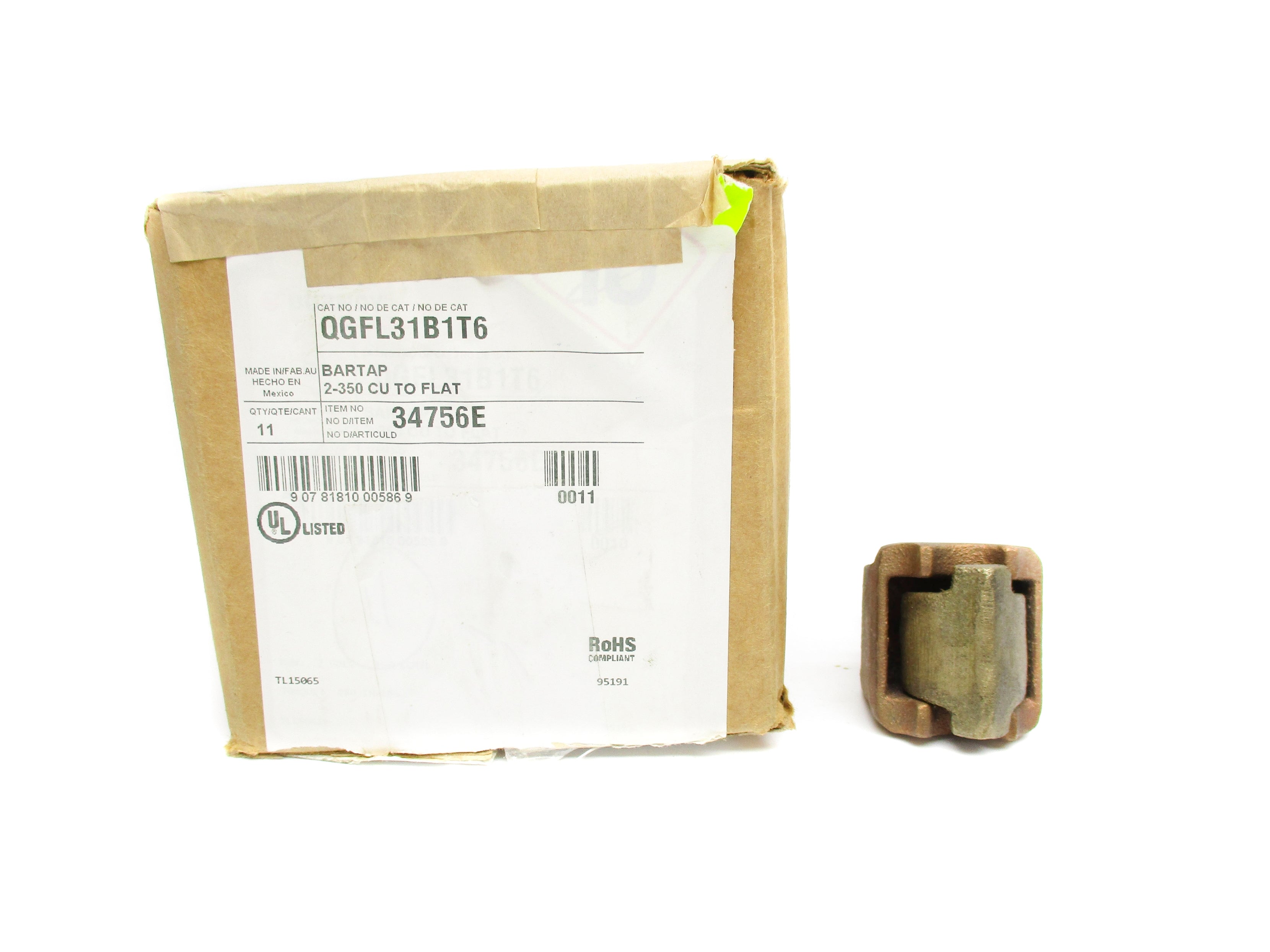 BURNDY QGFL31B1T6 (PKG OF 11) NSMP