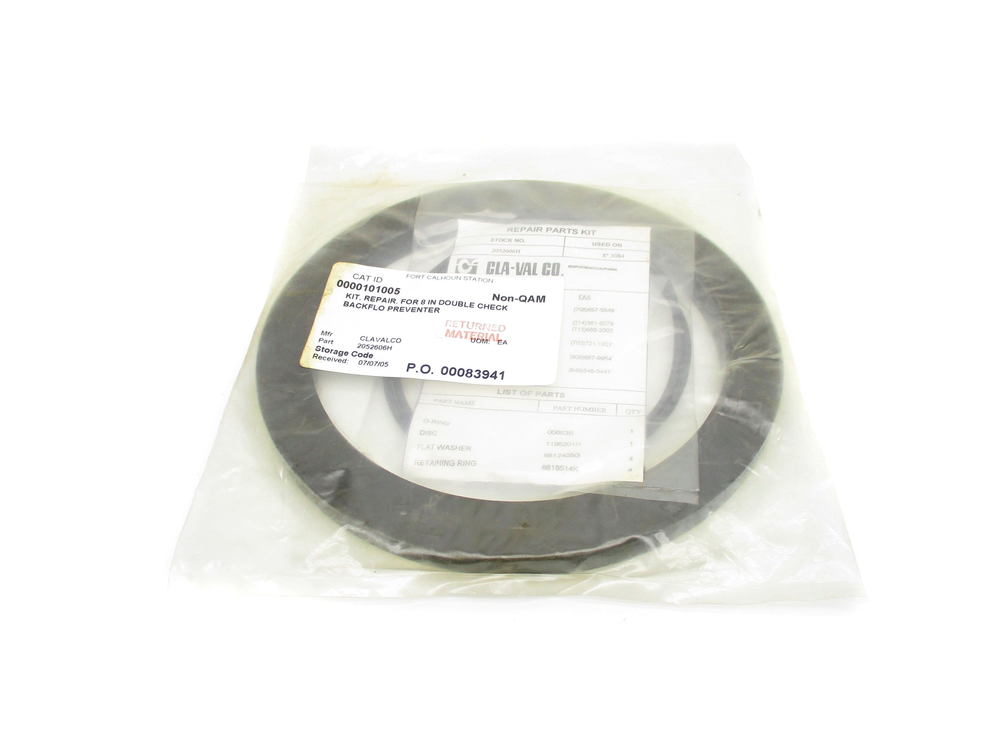 CLA-VAL 2052606H NSMP