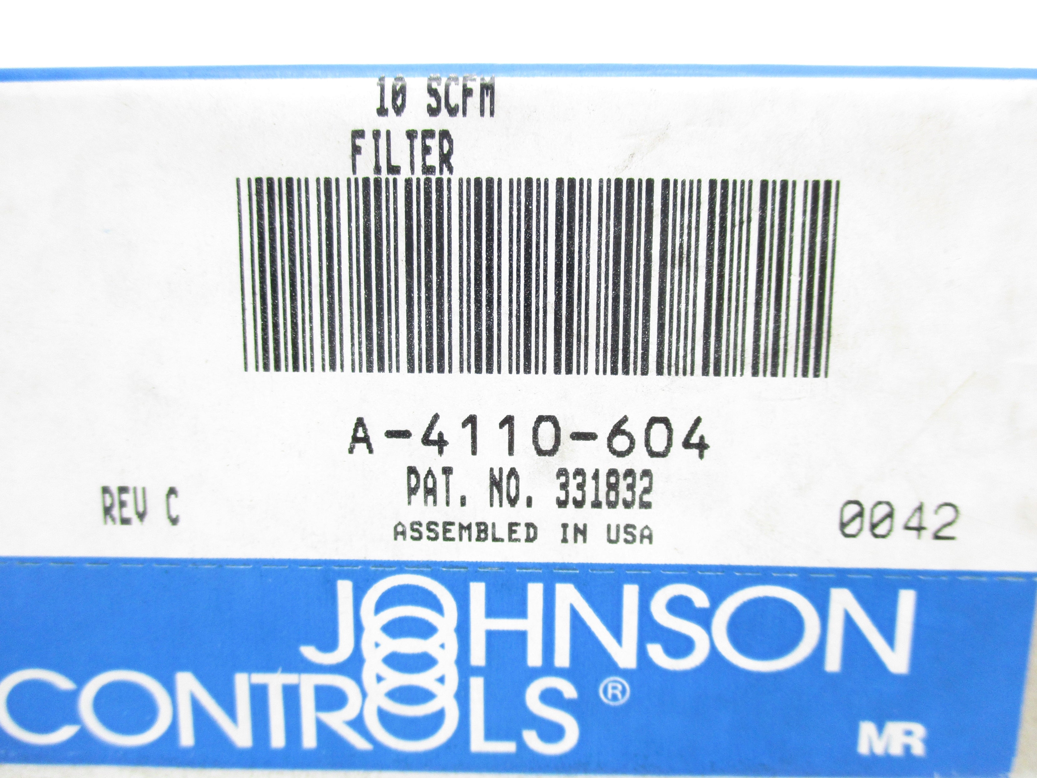 JOHNSON CONTROLS A-4110-604 NSMP
